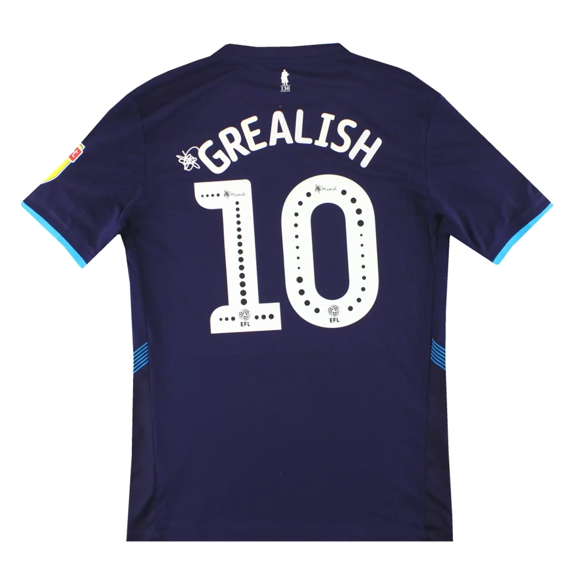 2018-19 Aston Villa Luke Third Shirt Grealish #10 *Mint* M - Aston Villa / Mint 