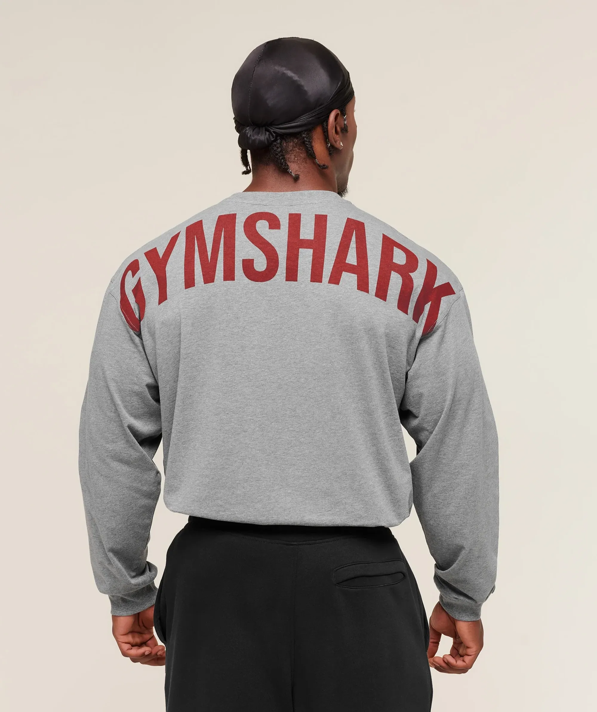  Power Long Sleeve T-Shirt - Charcoal Core Marl