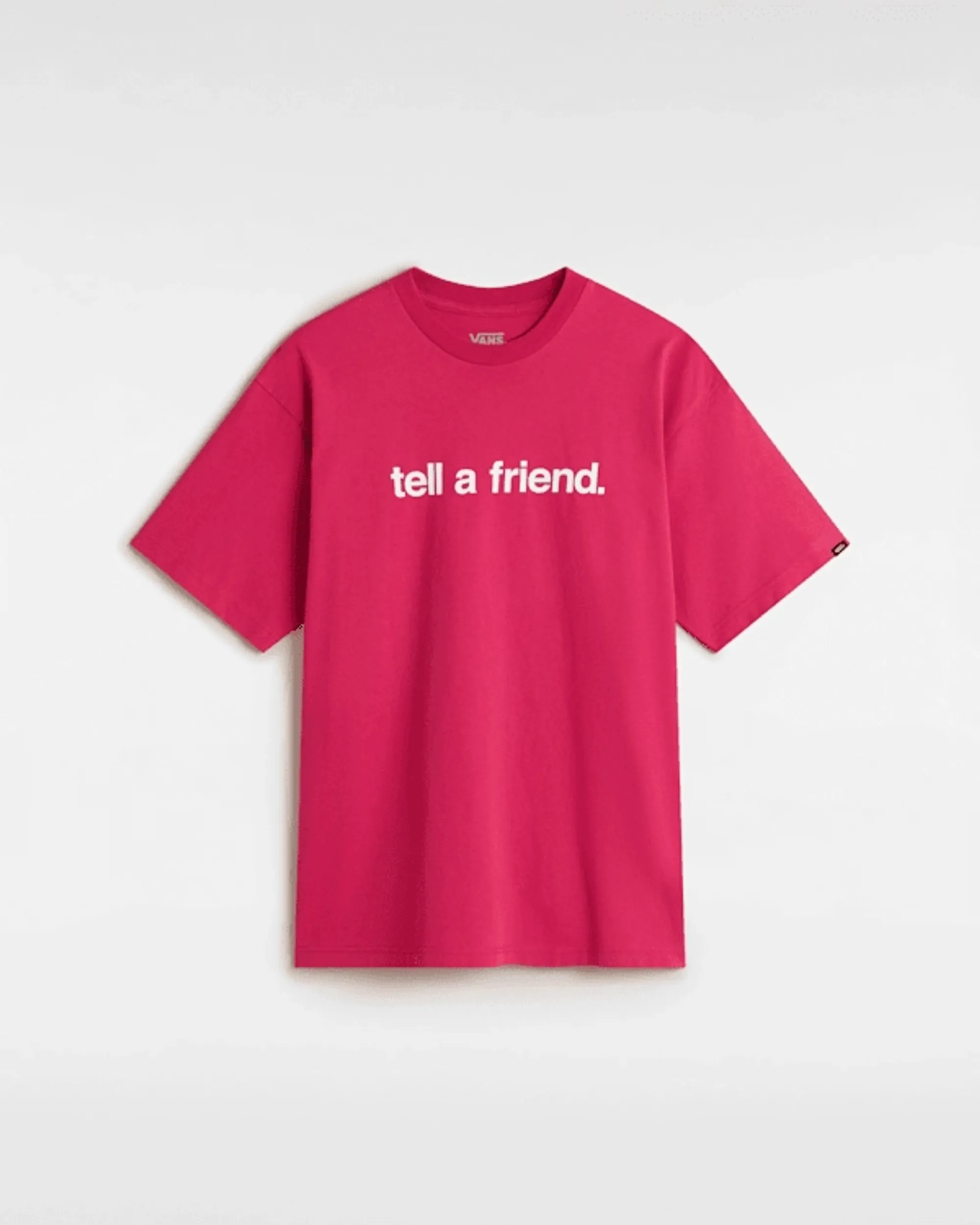 Vans - Tell A Friend T-Shirt, Man, Pink