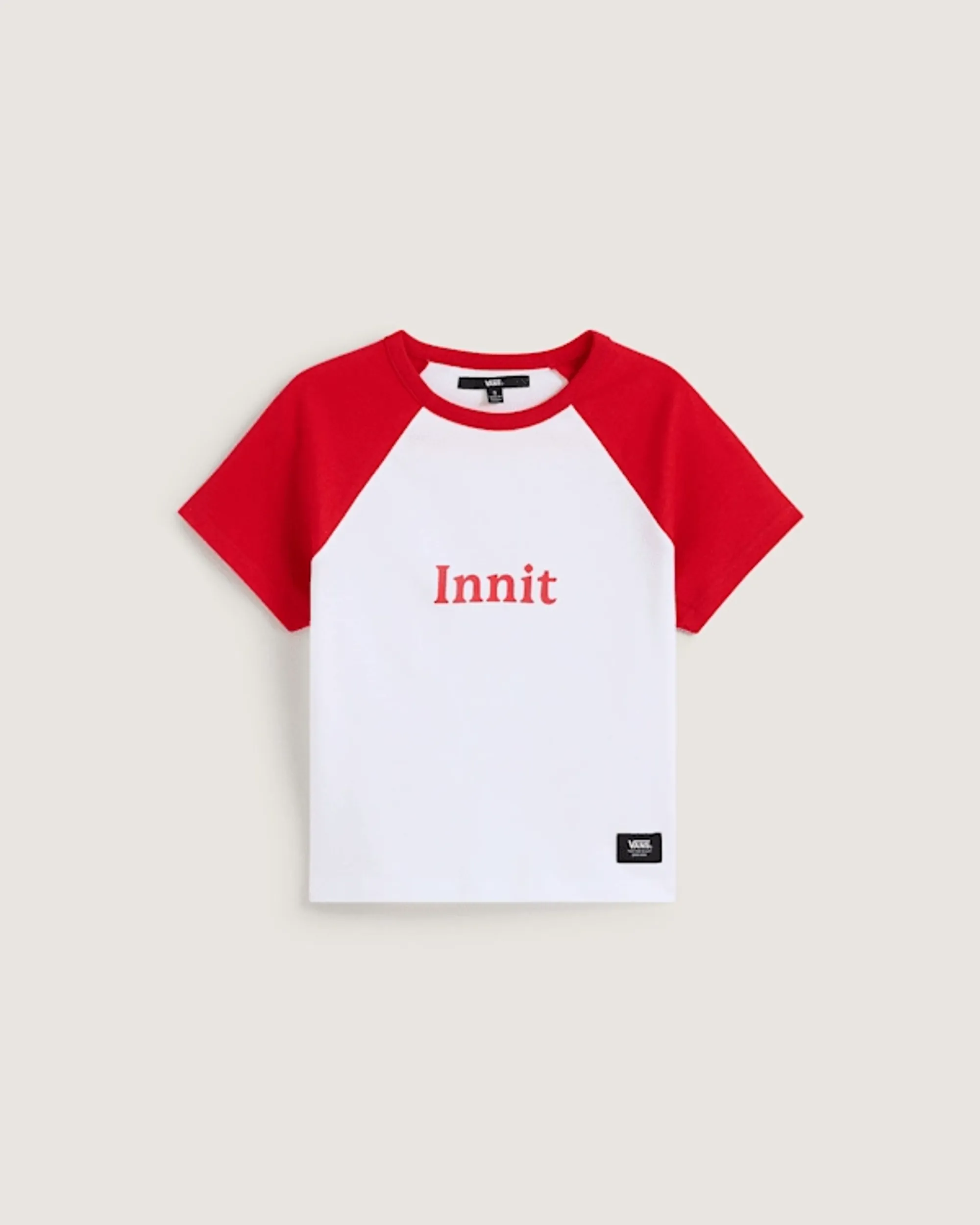 Vans - Innit Baby Tee, Woman, Red