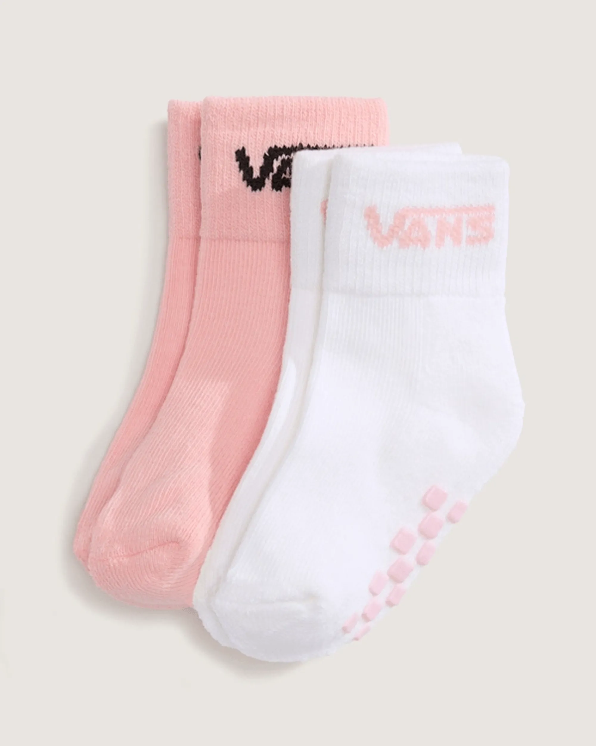 Vans - Infant Classic Crew Socks (2 Pairs), Pink