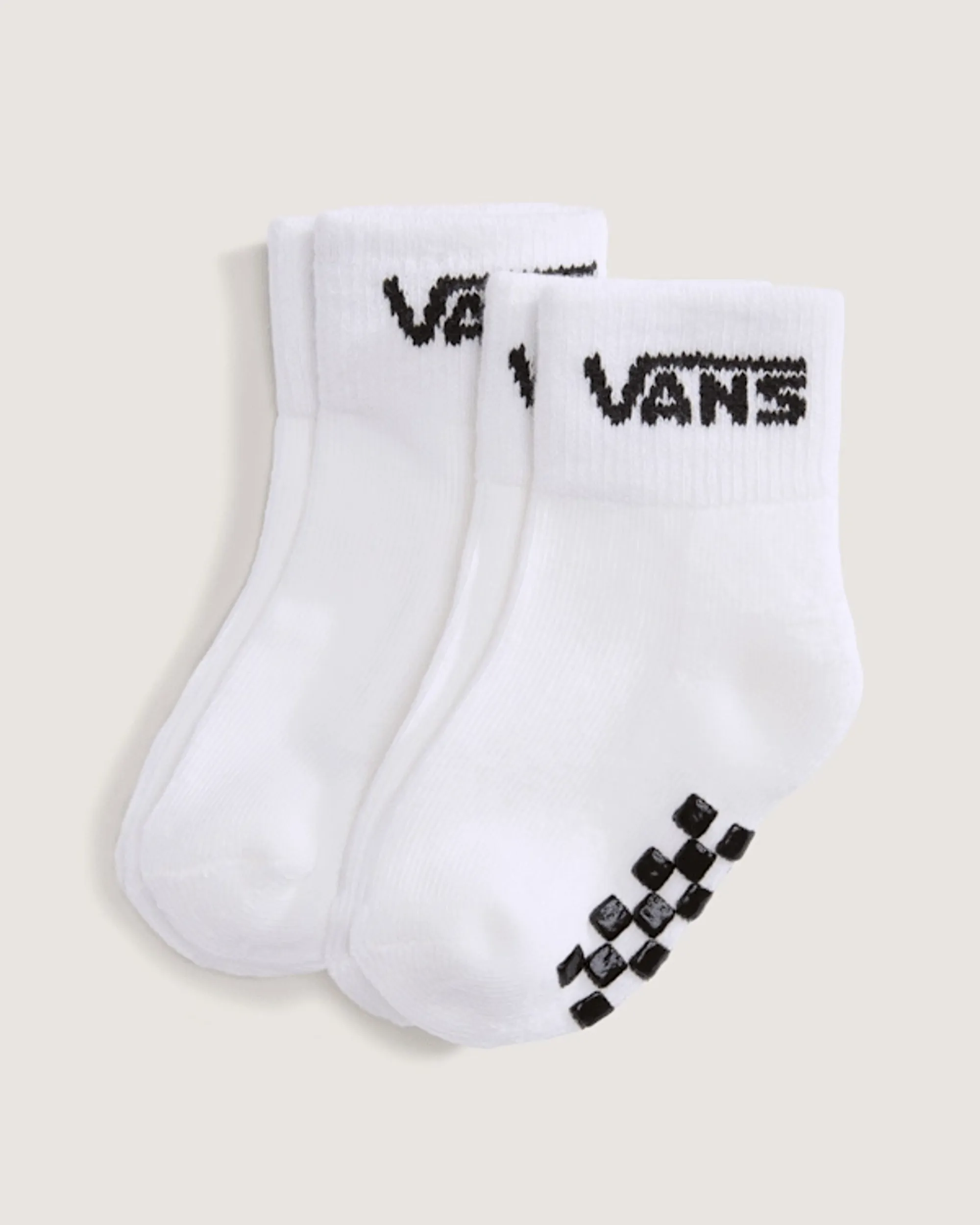 Vans - Infant Classic Crew Socks (2 Pairs), White