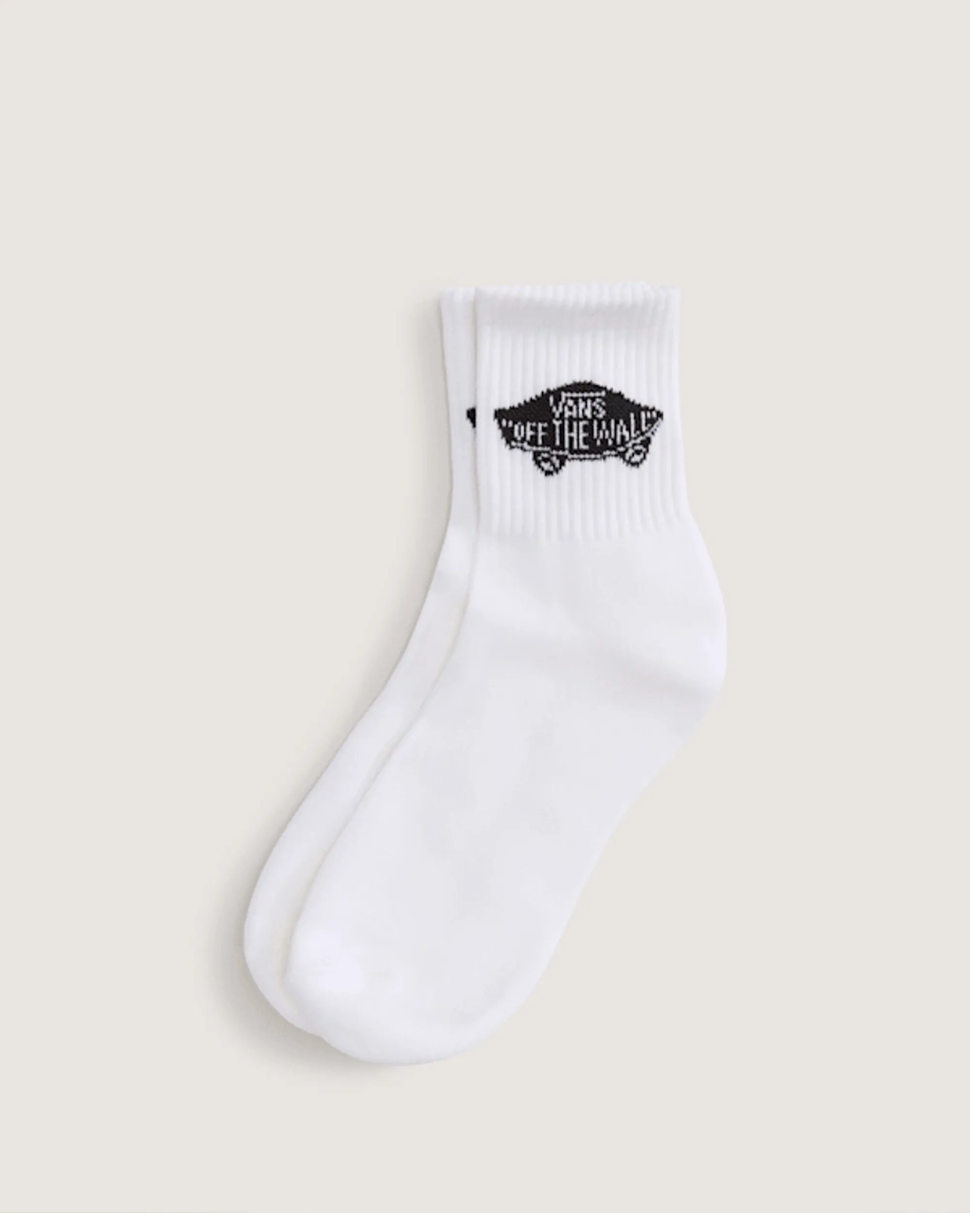 Vans - Vans Classic Half Crew Socks (1 Pair), Man, White
