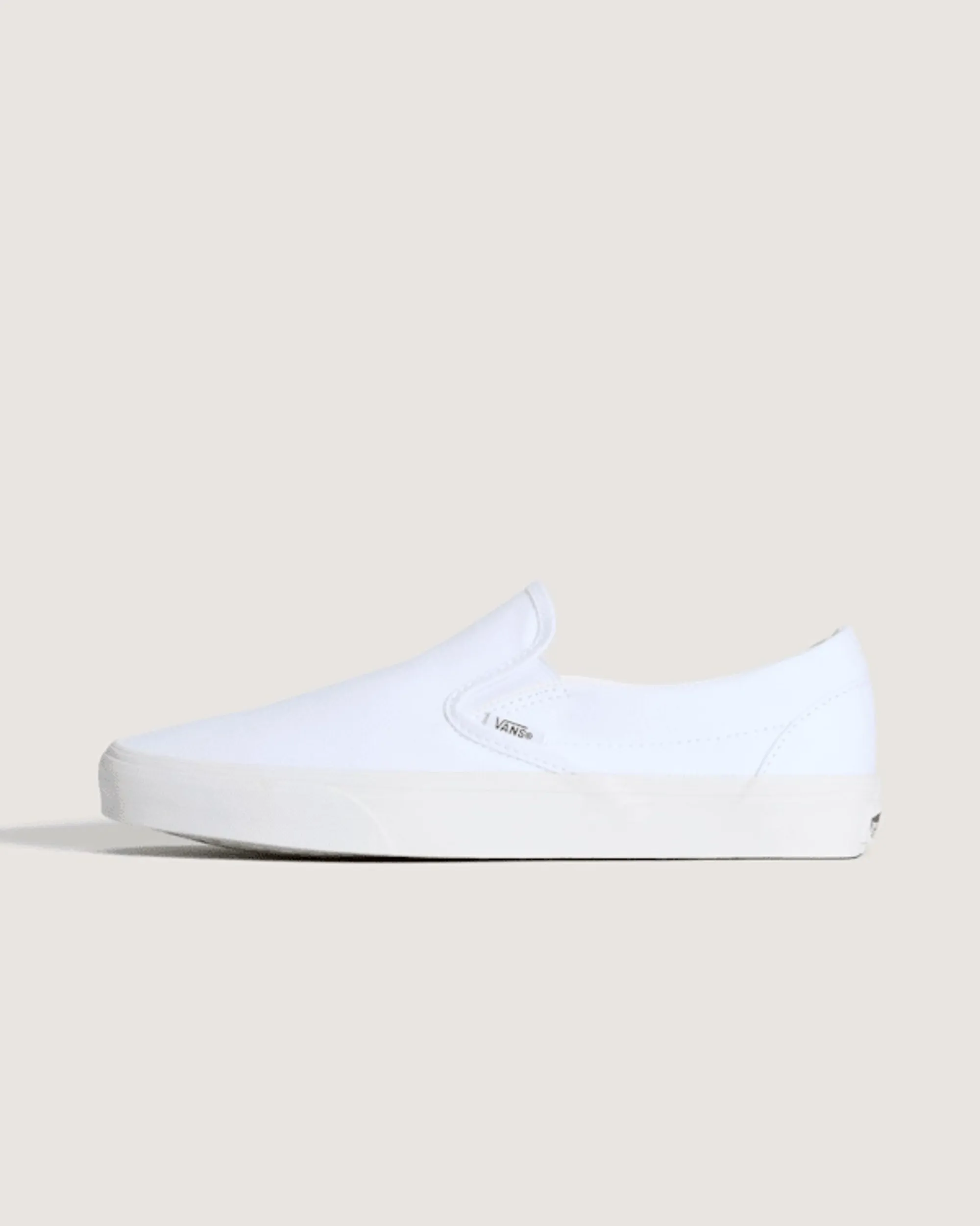 Vans - Classic Slip-On Shoes, Man, White