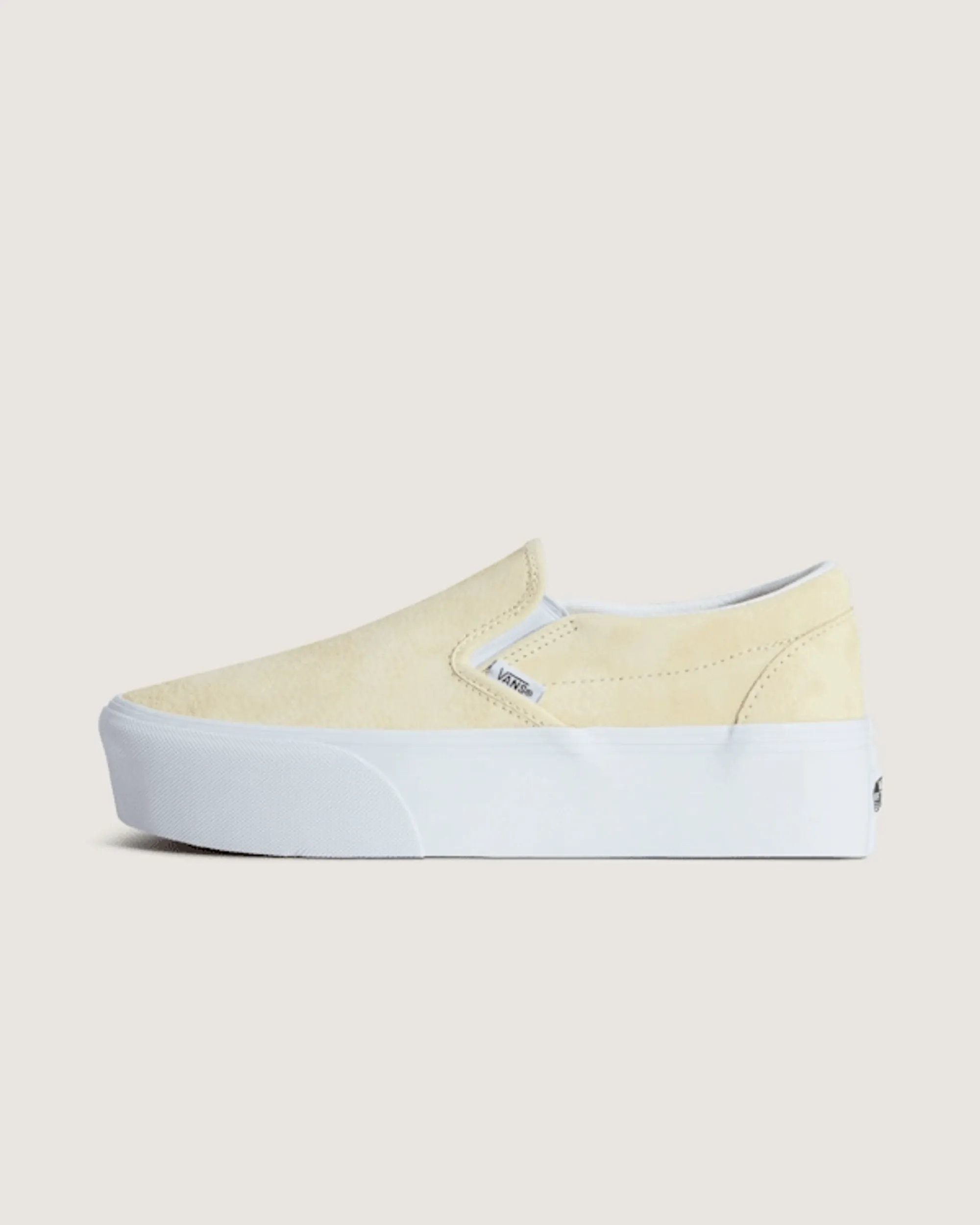 Vans - Classic Slip-On Stackform Shoes, Man, Beige