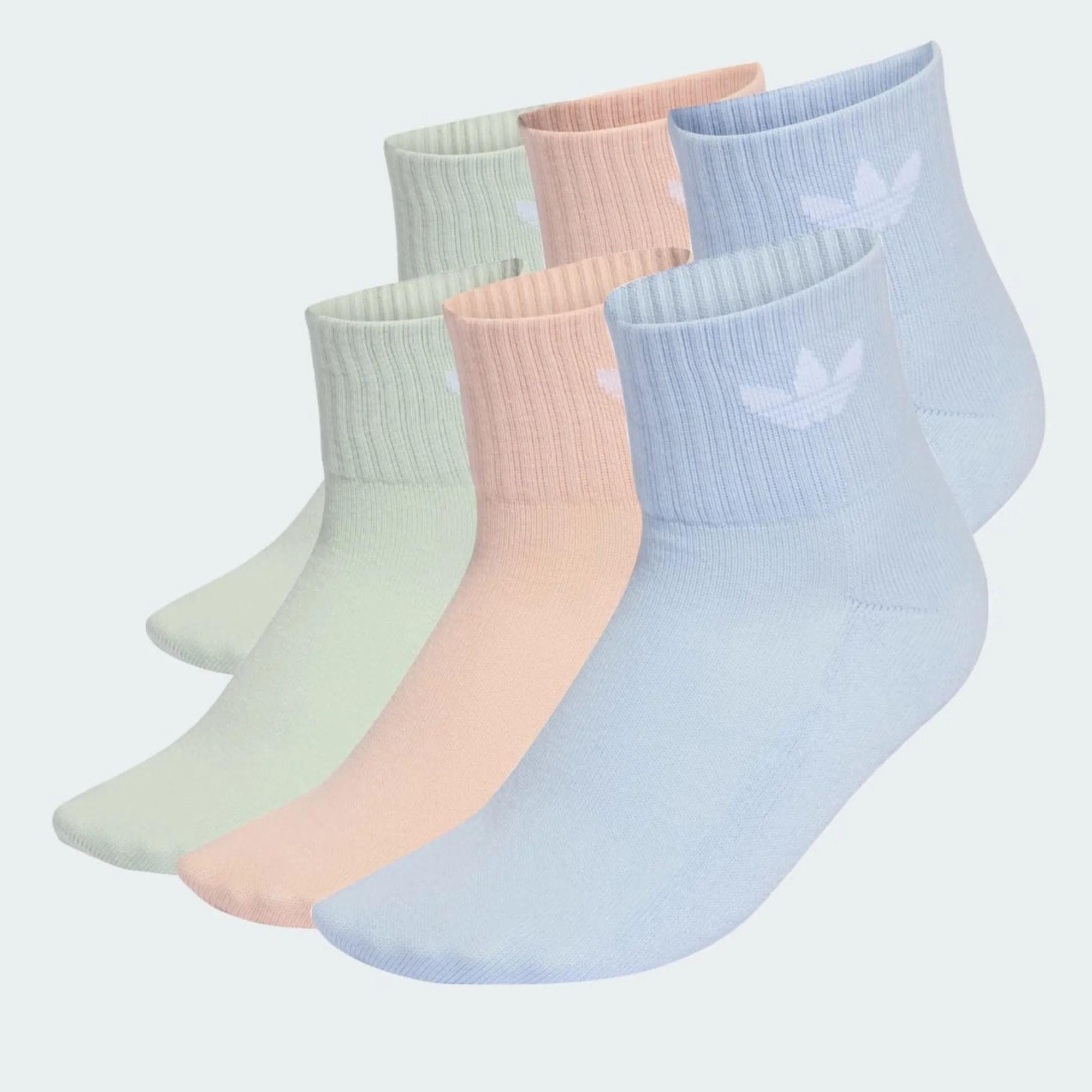 adidas Originals adidas Mid Ankle Socks 6 Pairs