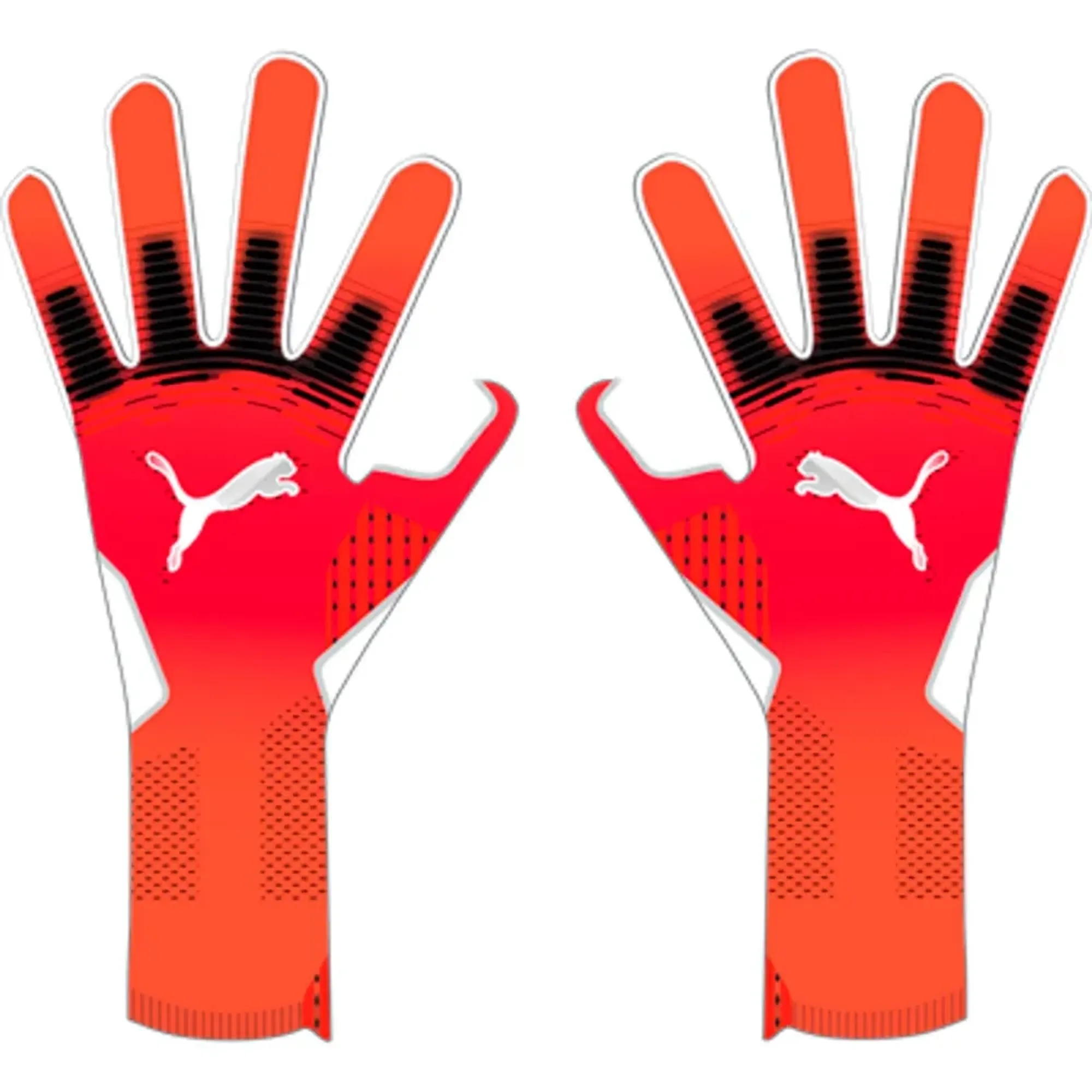 PUMA Future Ultimate Nc Football Goalkeeper Gloves, Glowing Red/Red/Black, size 10