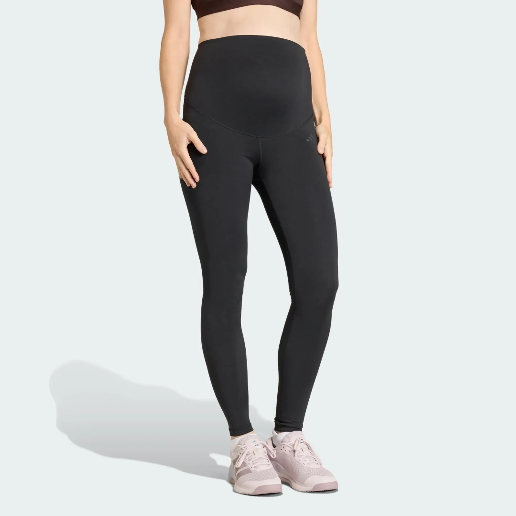 adidas Optime Essentials Workout Full Length Leggings Maternity