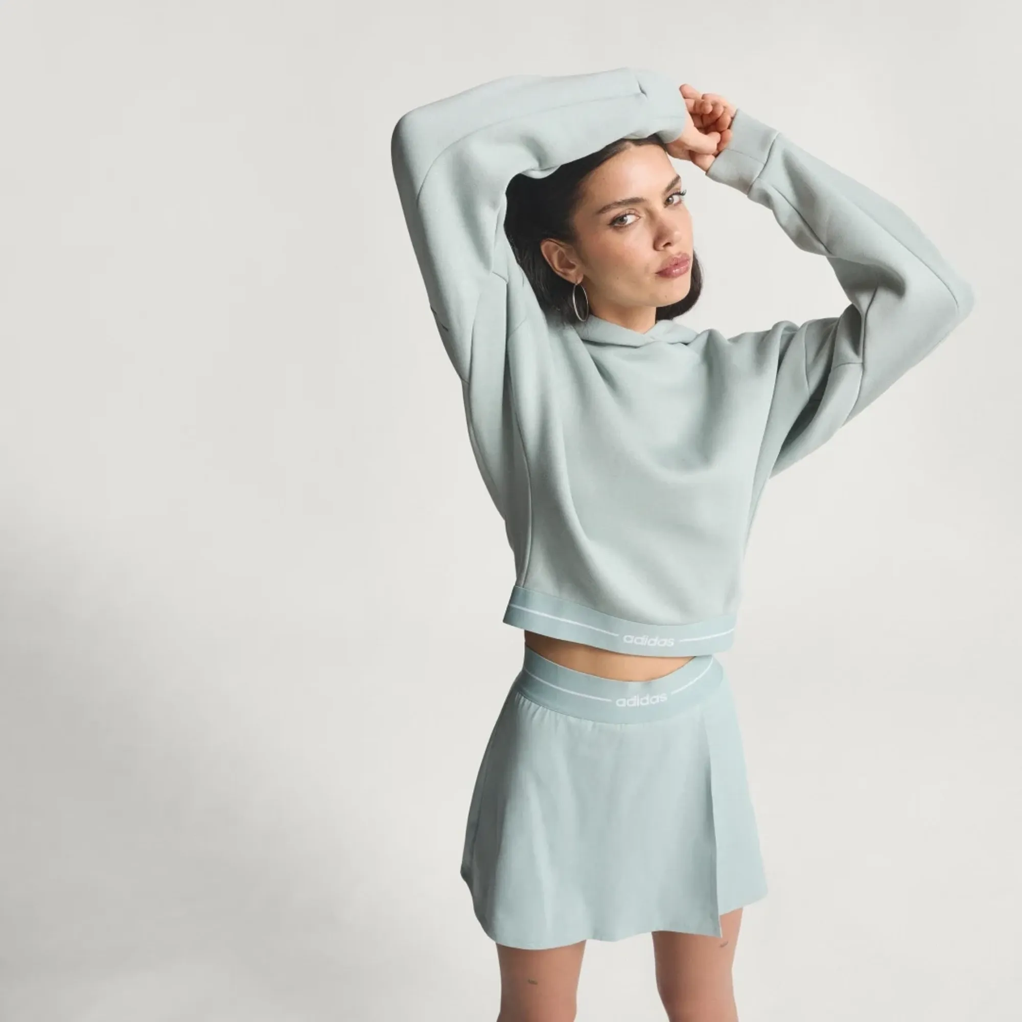 adidas Hyperglam Cropped Hoodie