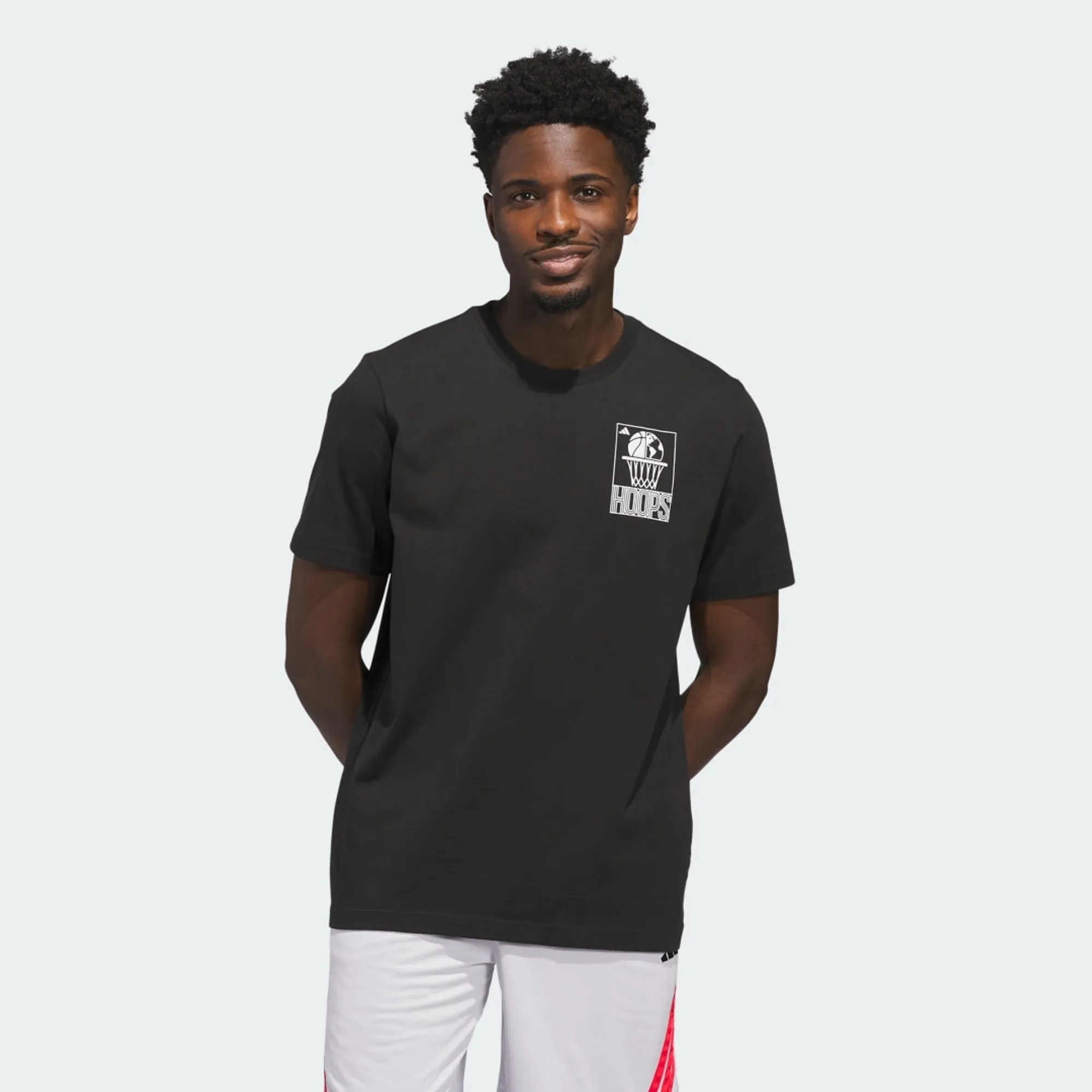 adidas World Wide Hoops Graphic T-Shirt