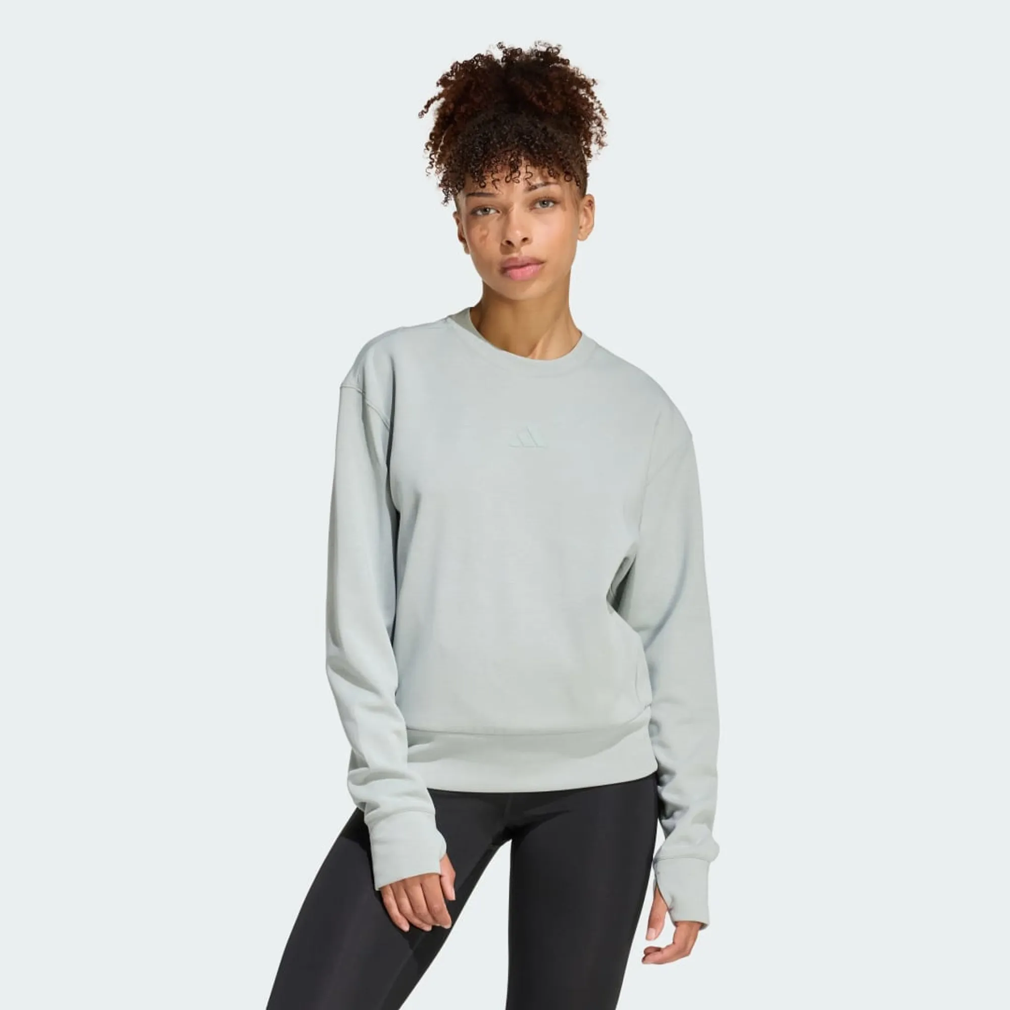 adidas Designed-for-Training Warm-Up Crewneck Sweatshirt
