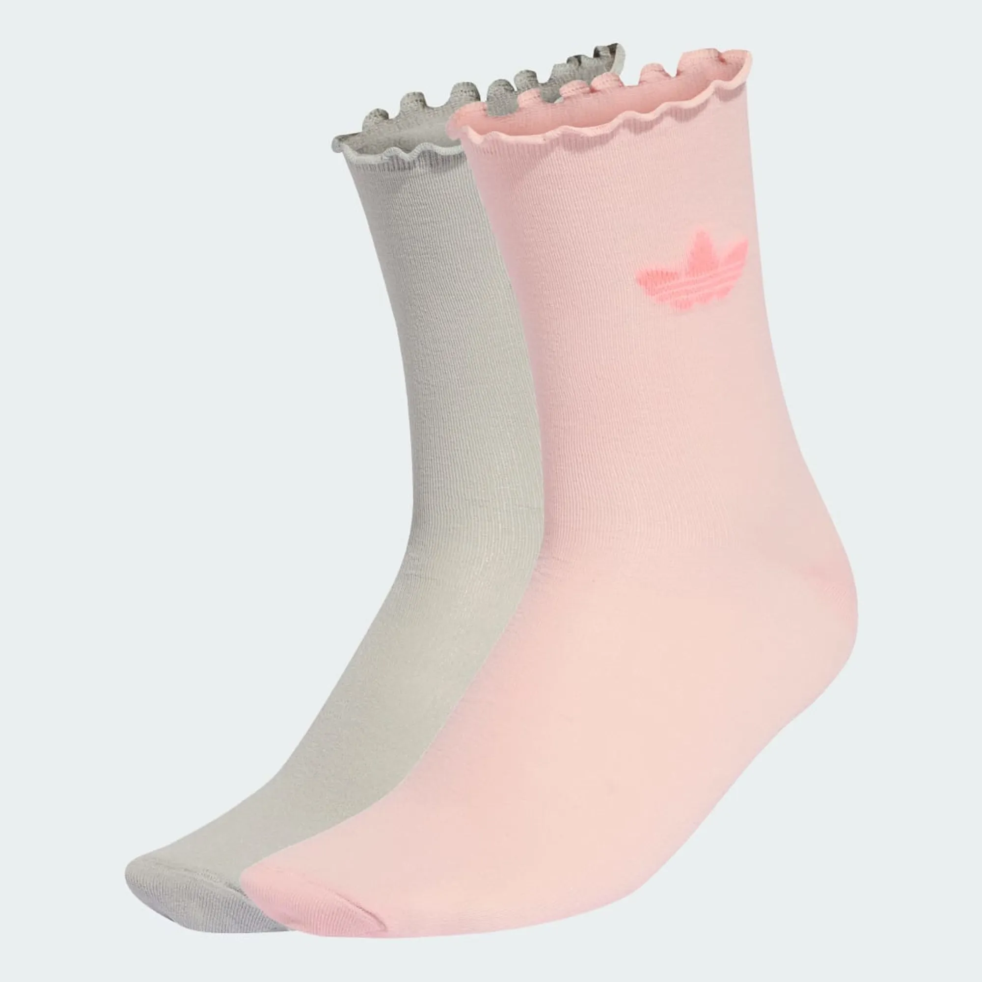 adidas Ruffle Socks 2 Pairs