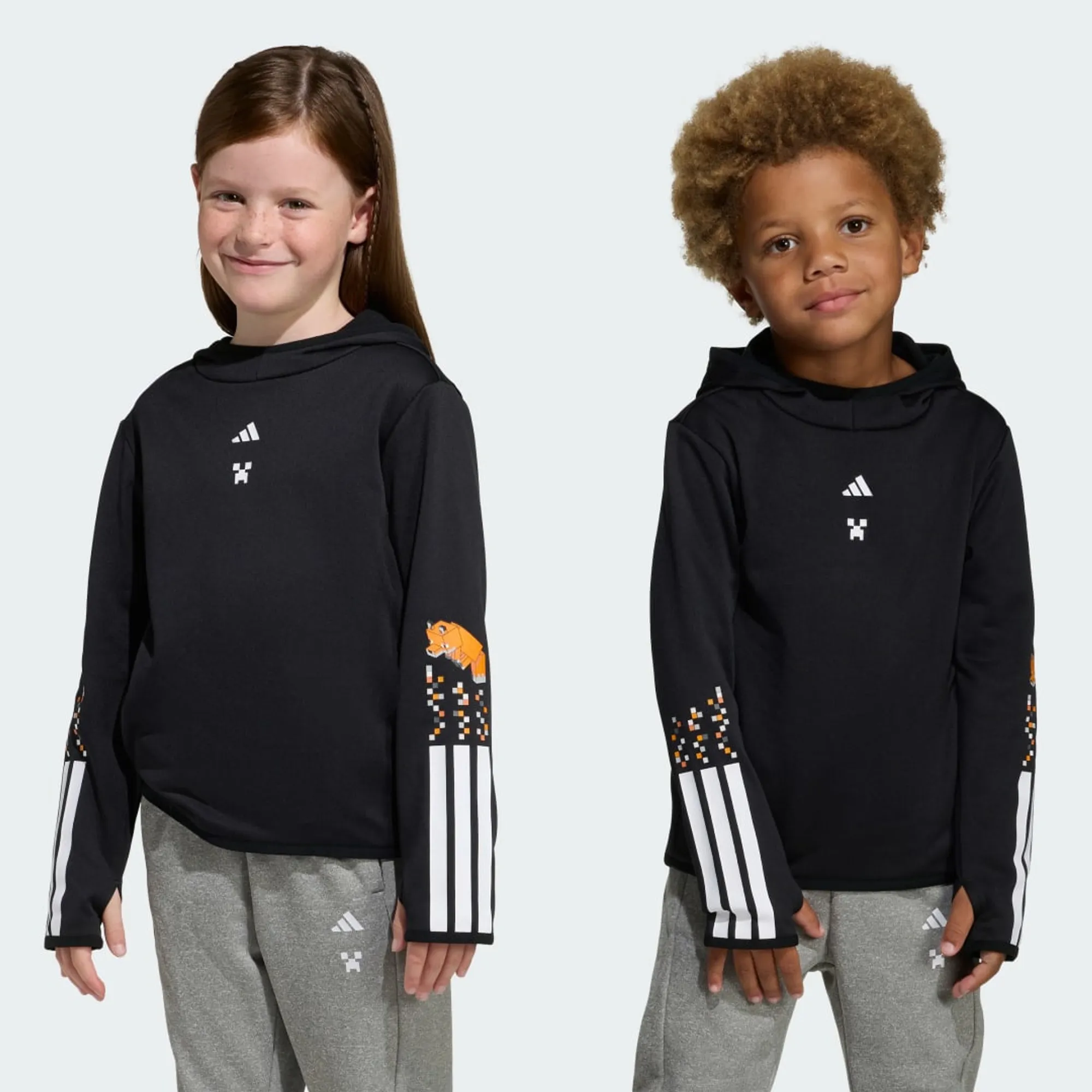 adidas ADIDAS MINECRAFT TRAINING 3 STRIPES HOODIE