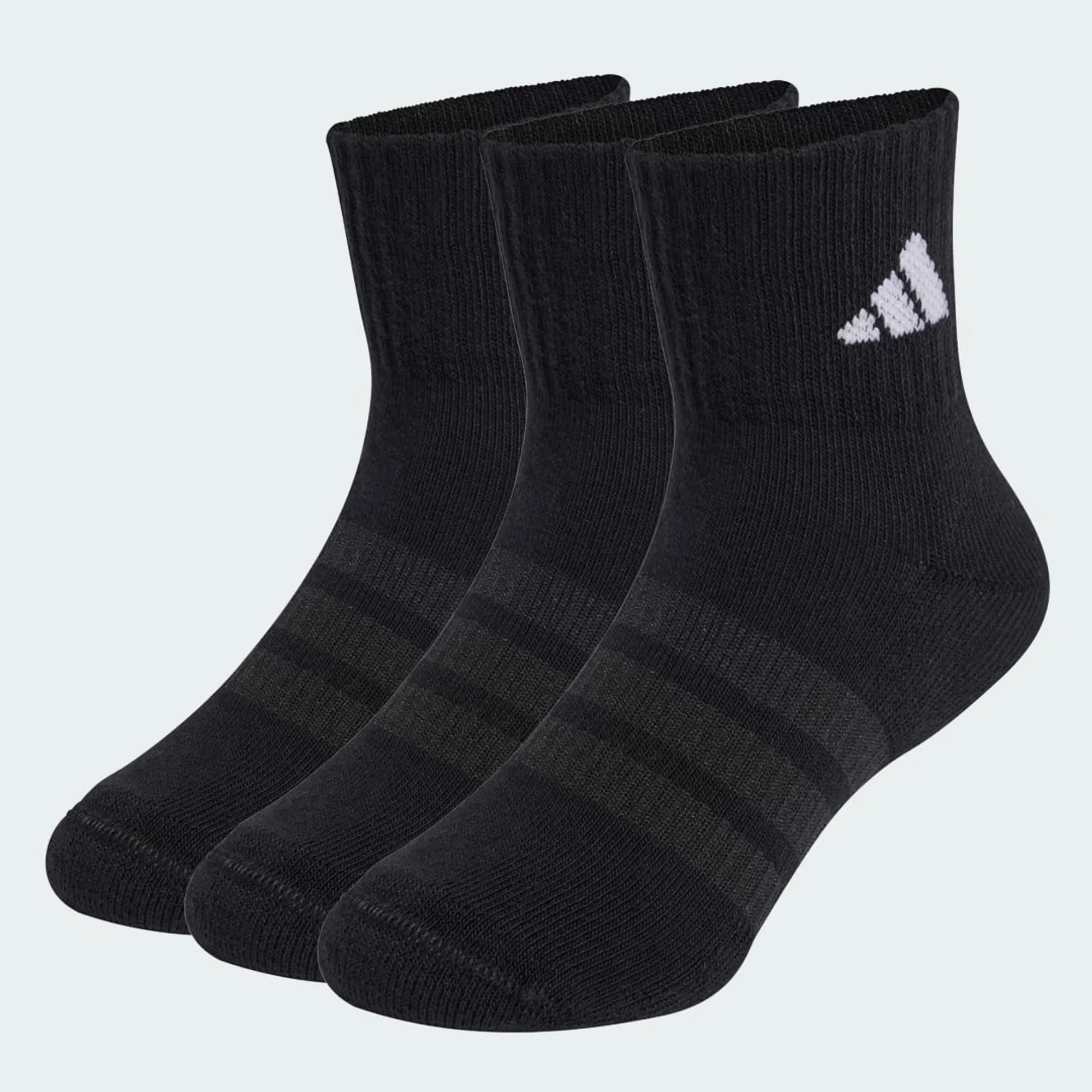 adidas CUSHIONED SPORTSWEAR ANKLE SOCKS 3 PAIR PACK
