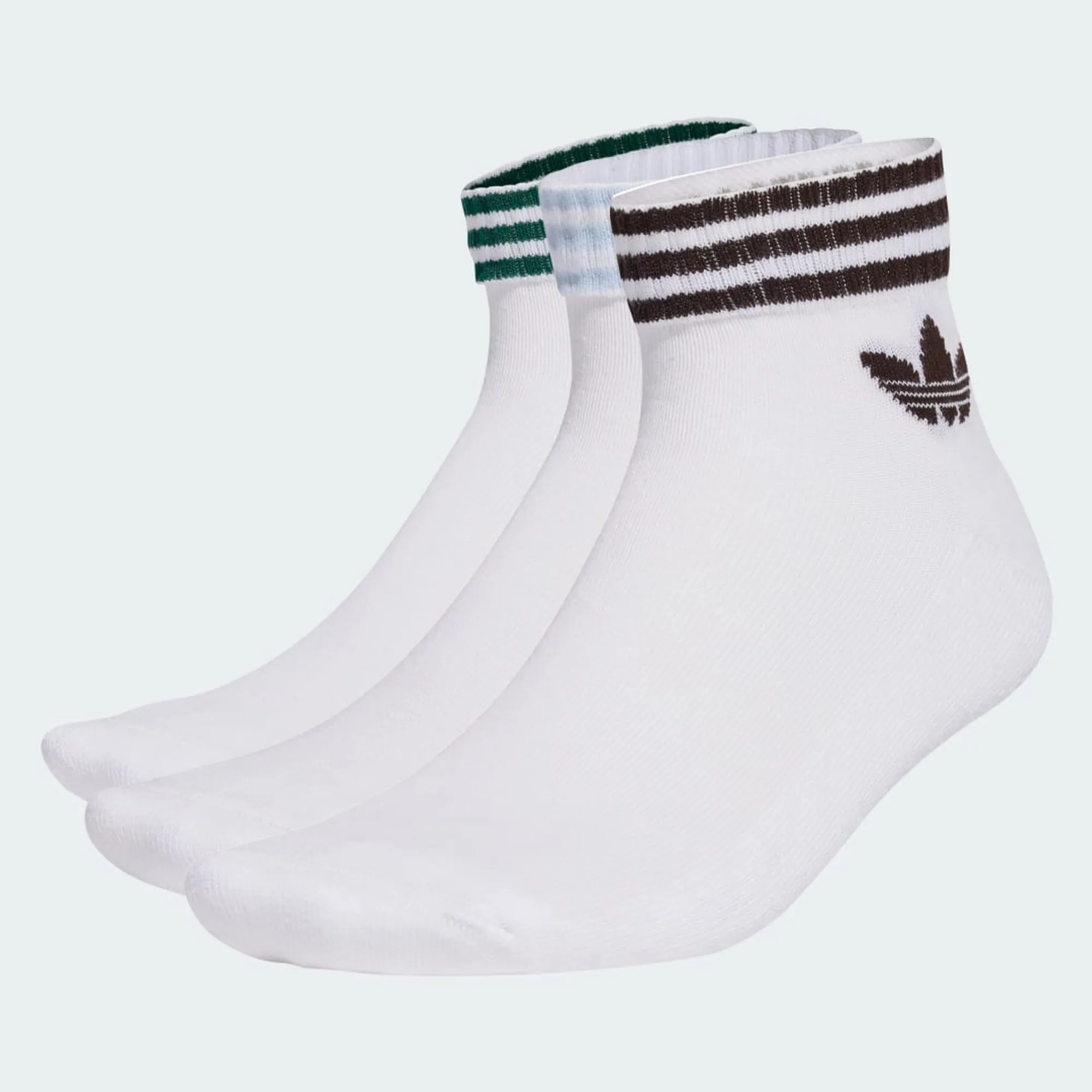 adidas 3-Stripes Ankle Socks 3 Pairs