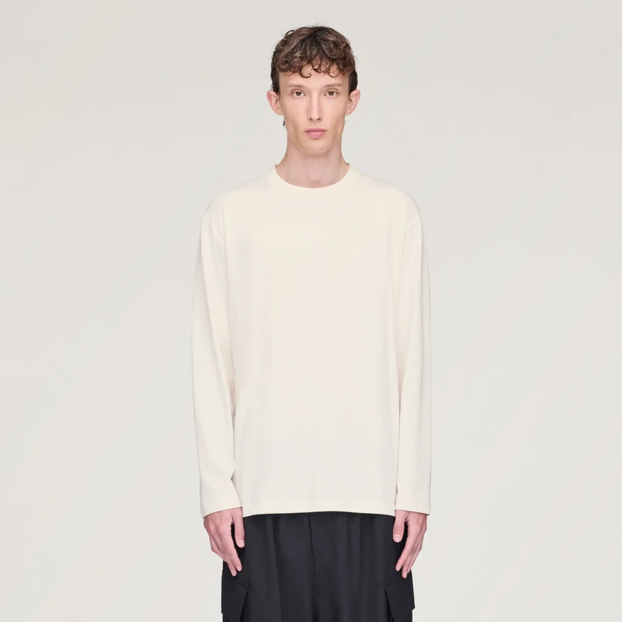 adidas Y-3 LOGO LONG SLEEVE Long-Sleeve Top