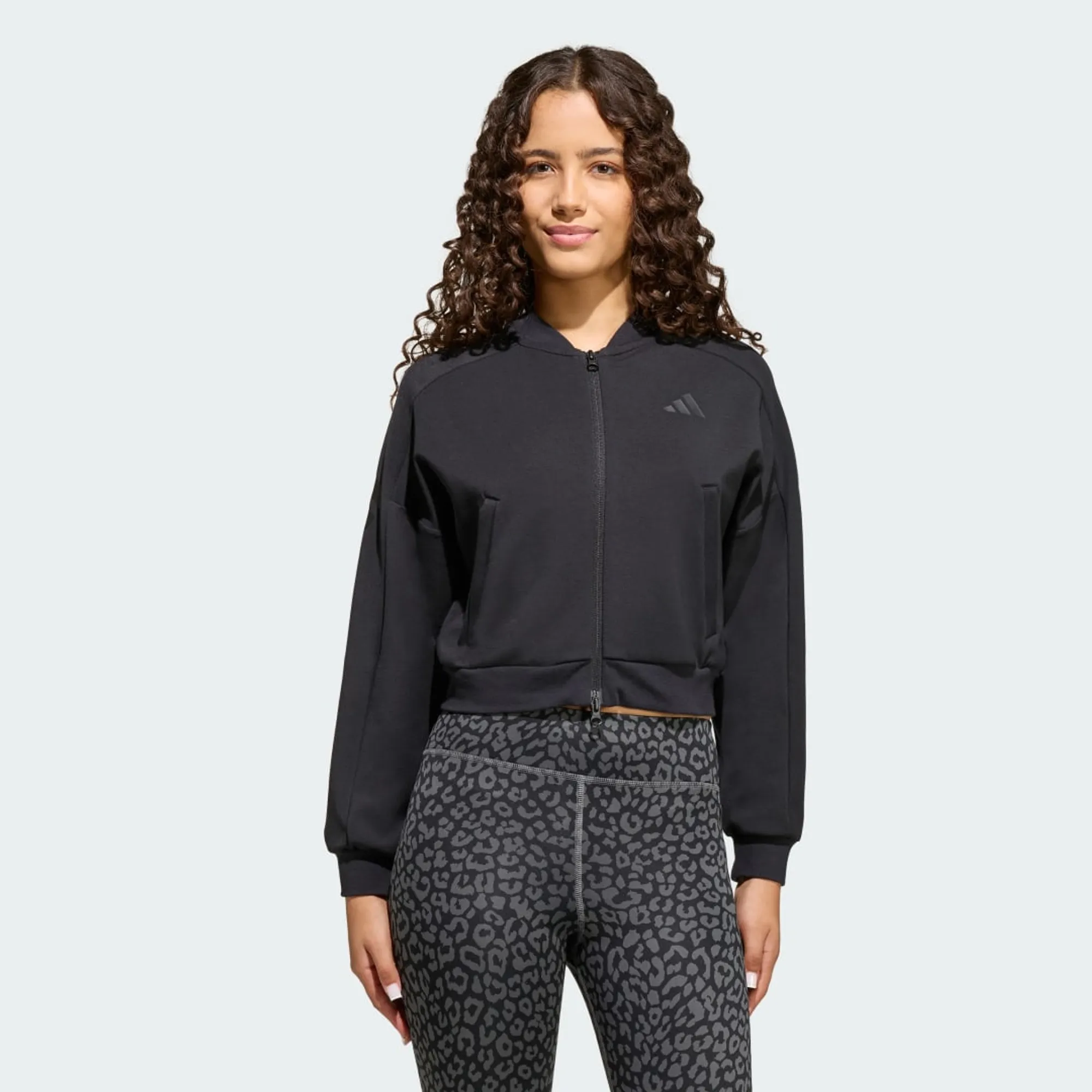 adidas FUTURE ICONS 3 STRIPES FULL ZIP TRACK TOP