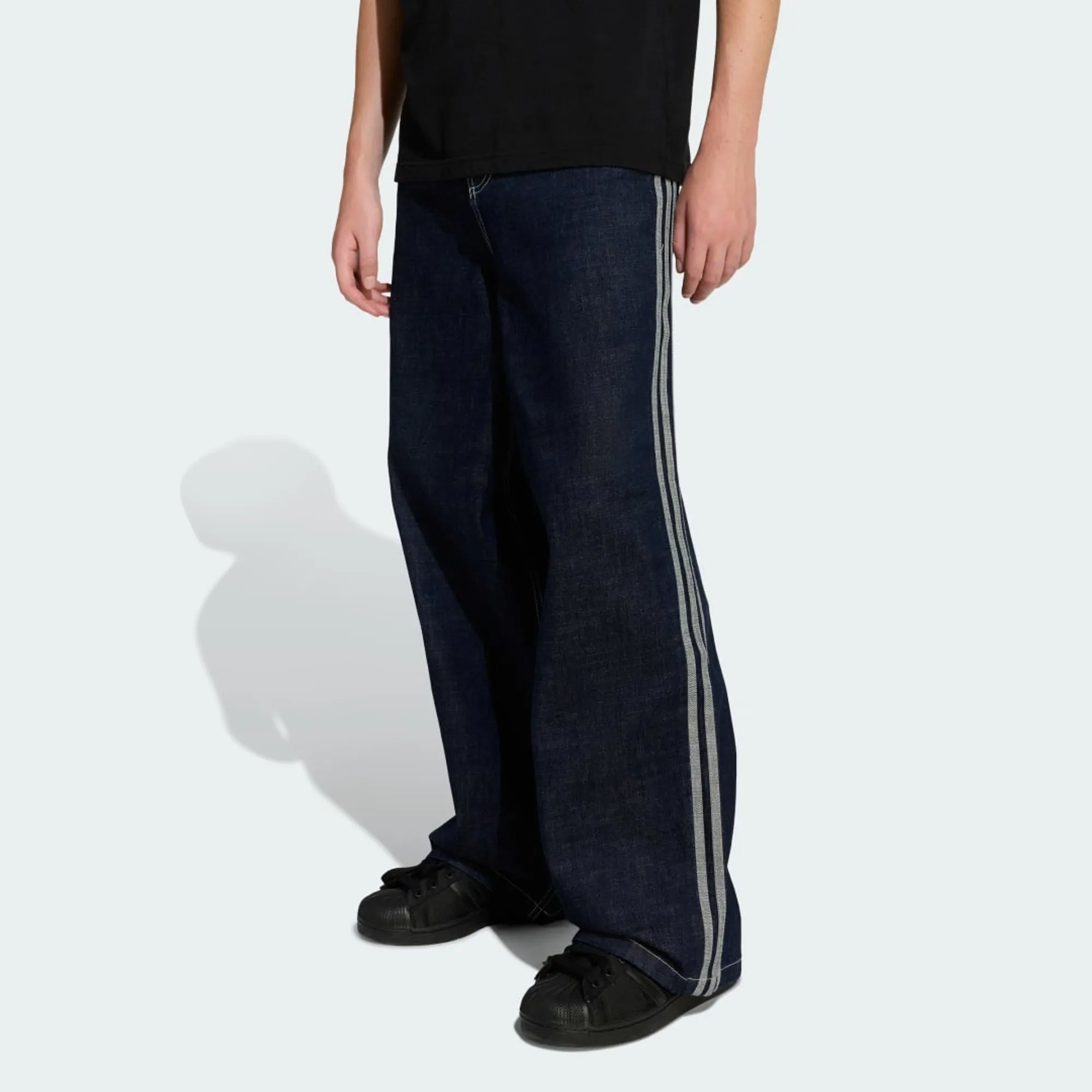 adidas 90s ALTERNATIVE SPORT WIDE LEG SKATER JEAN