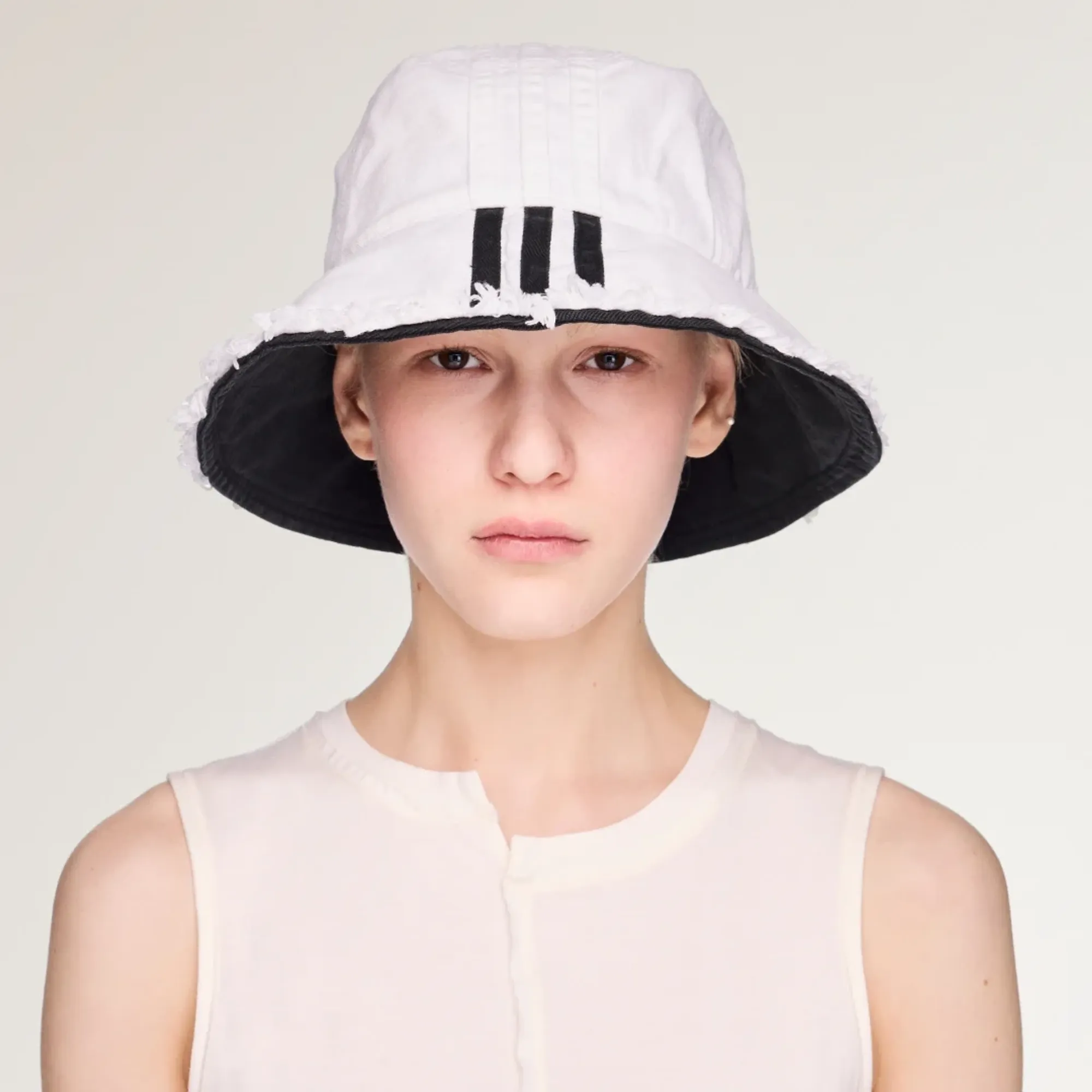 adidas Y-3 STRIPES BUCKET HAT