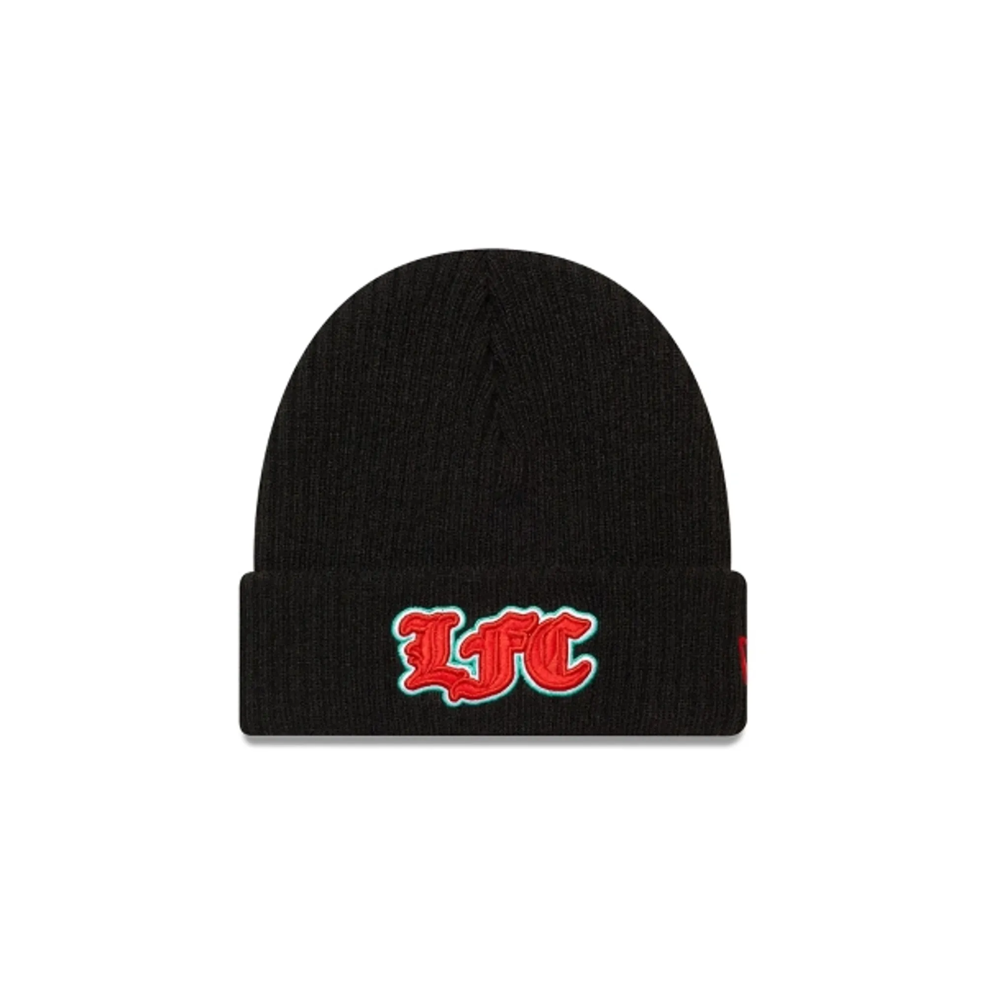 LFC New Era Monogram Short Cuff BEANIE Black