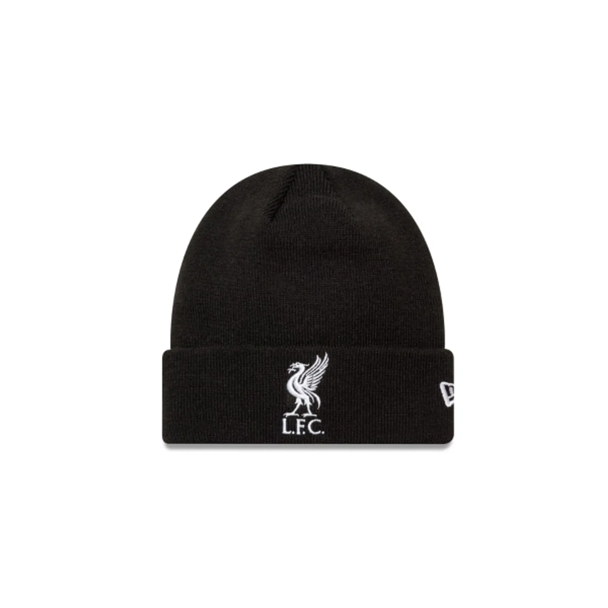 LFC New Era Kids Liverbird Cuff Knit BEANIE Black & White