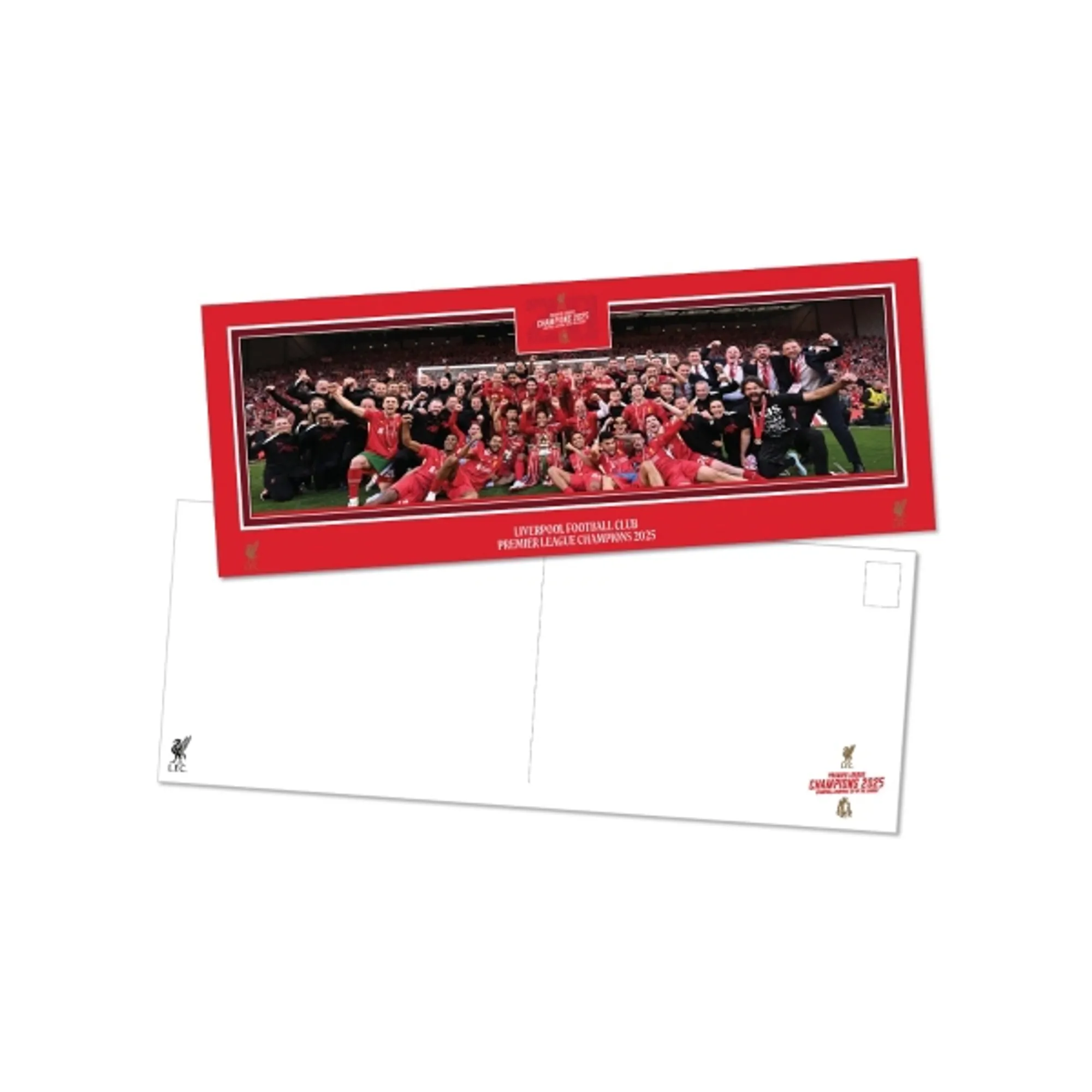LFC Premier League Trophy Lift Postcard