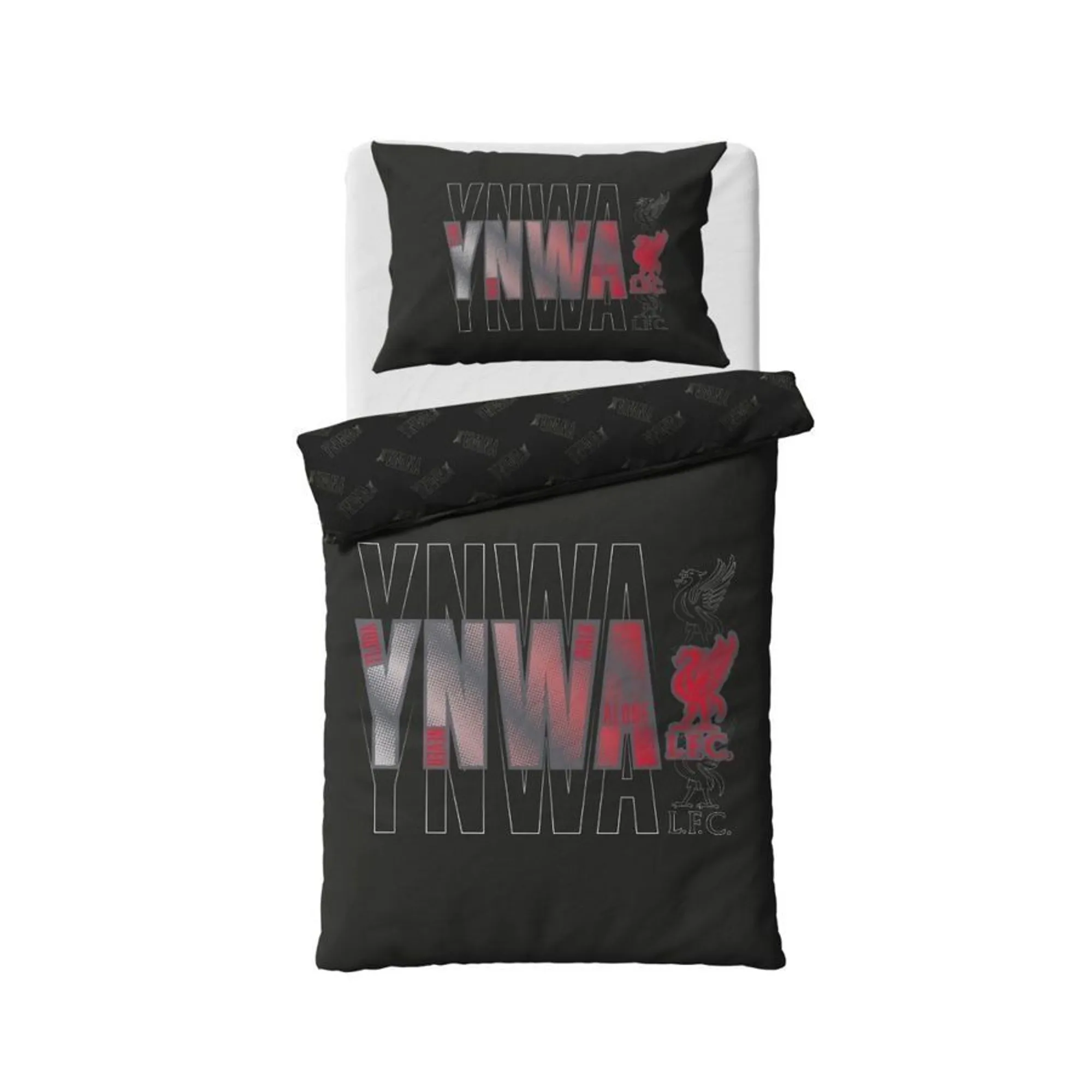 LFC YNWA Single Duvet Set Black