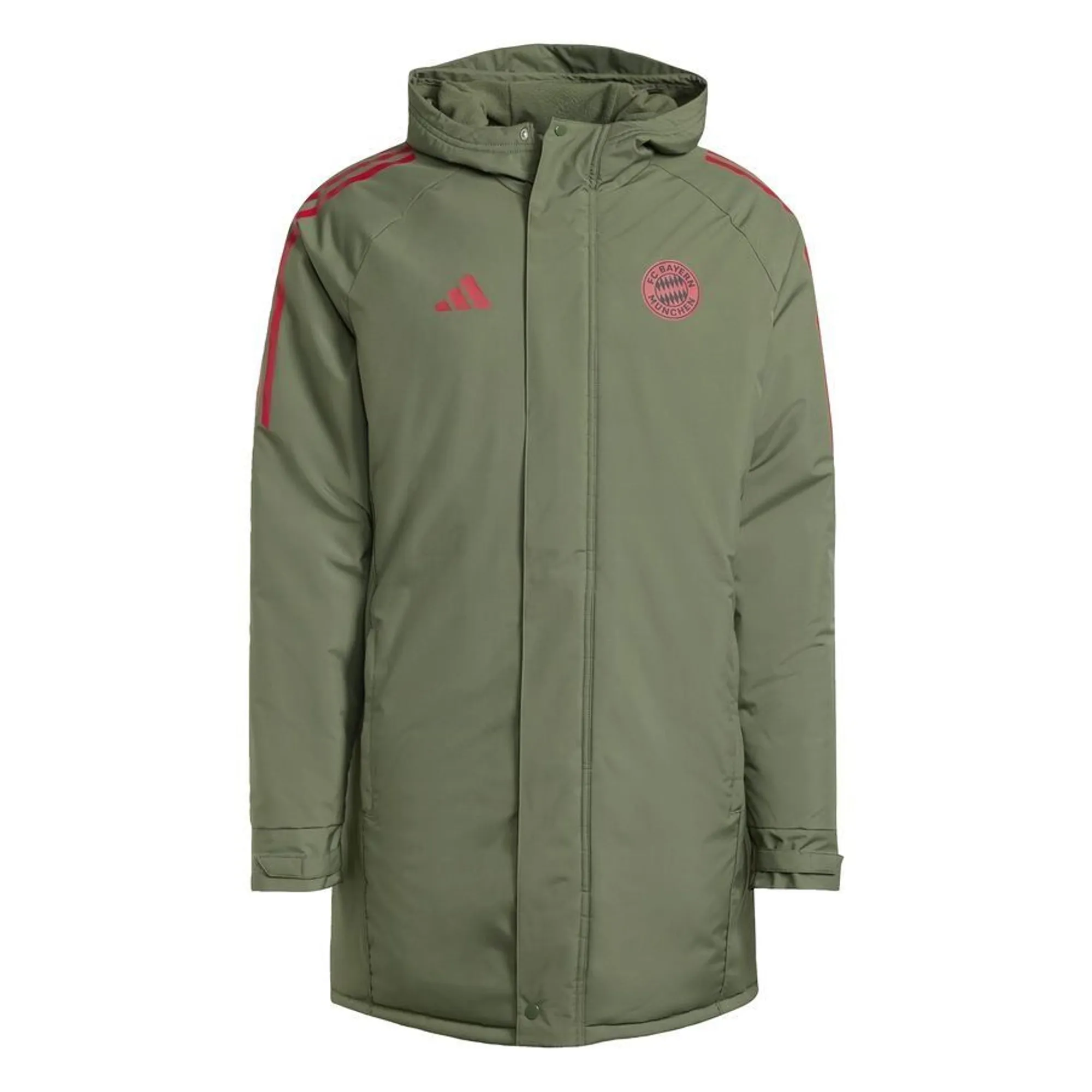 Bayern München Jacket Tiro 25 Eu Parka - Base Green - ['Green']