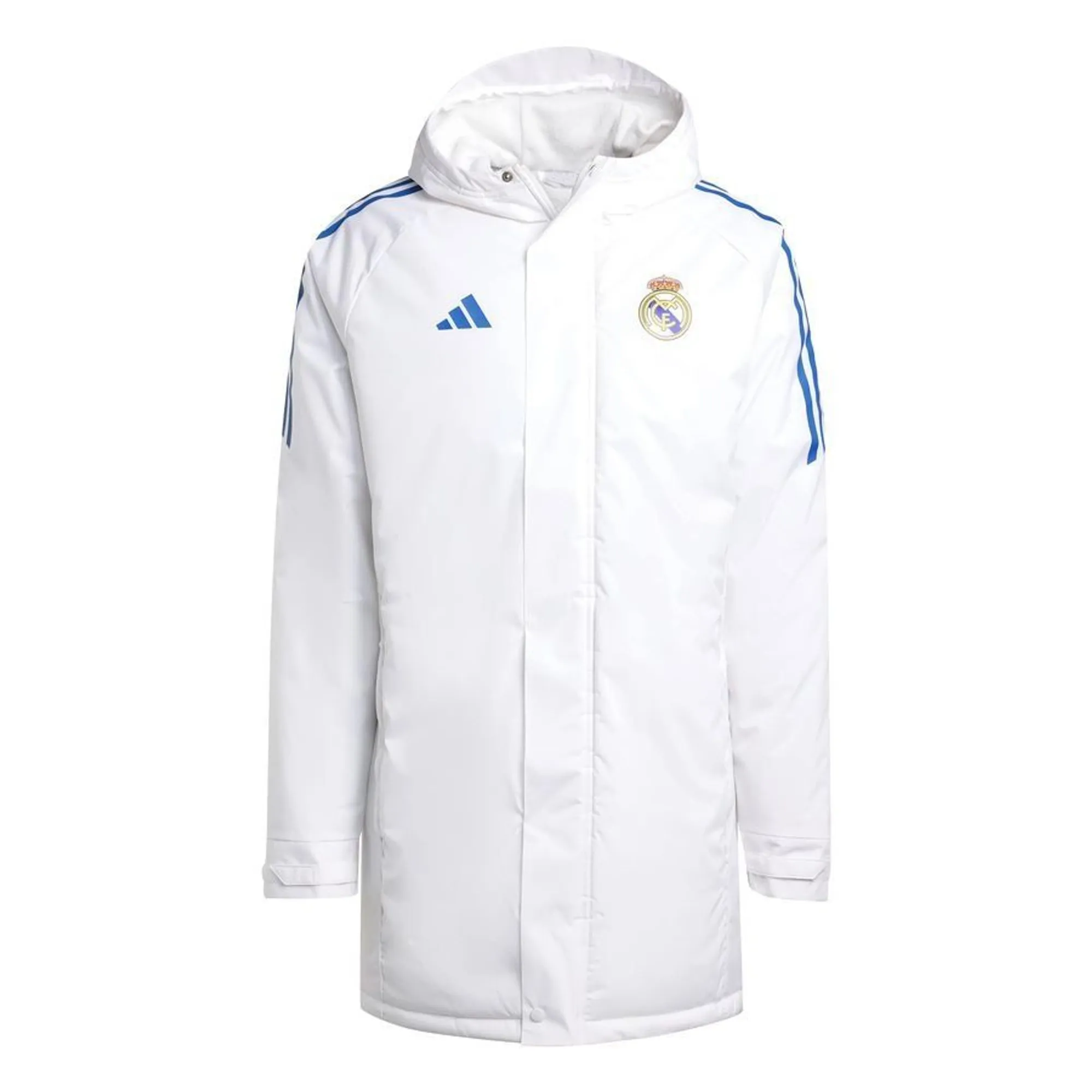 Real Madrid Jacket Tiro 25 Eu Parka - White - ['White']