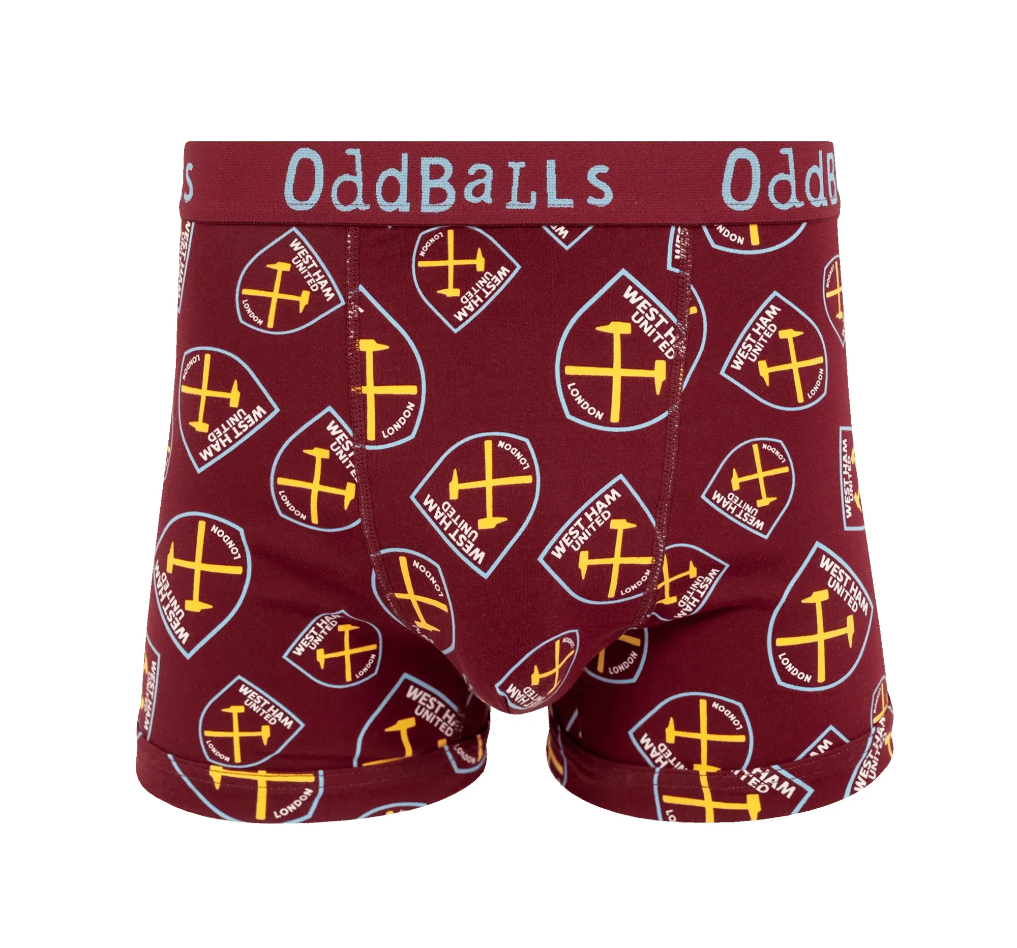 West Ham United Claret - Mens Boxer Shorts