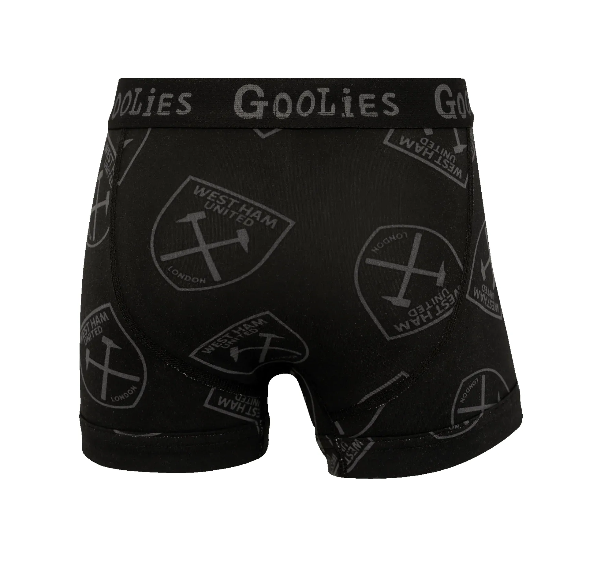 West Ham United Black - Kids Boxer Shorts