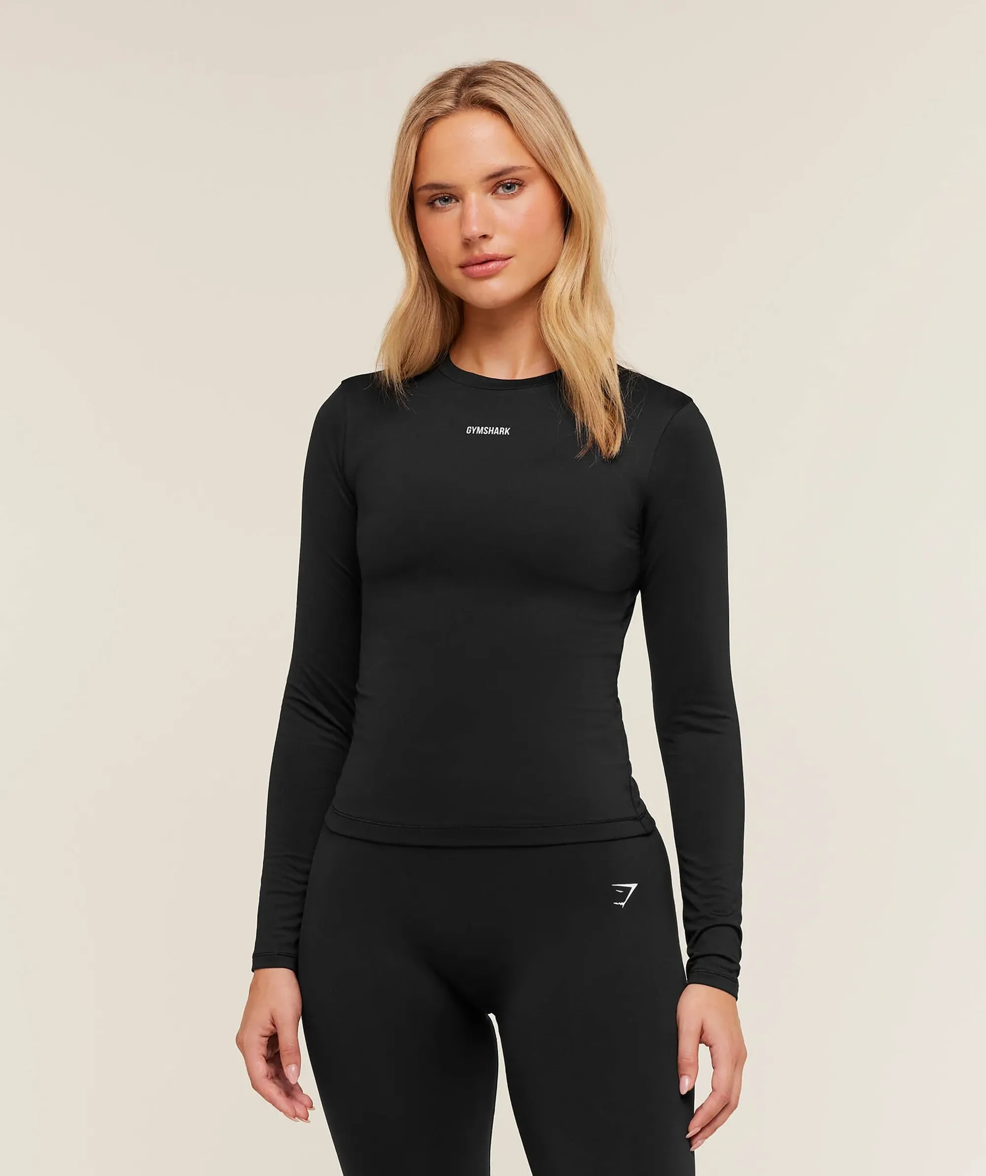Gymshark Compression Shirt | Gymshark Long Sleeve Tops | FOOTY.COM