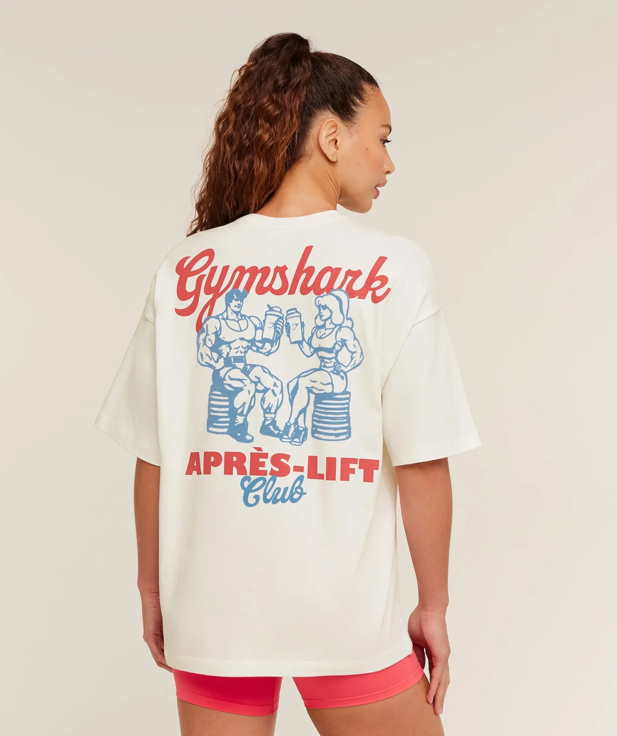  Après-Lift Club Oversized T-Shirt - GS Soft White