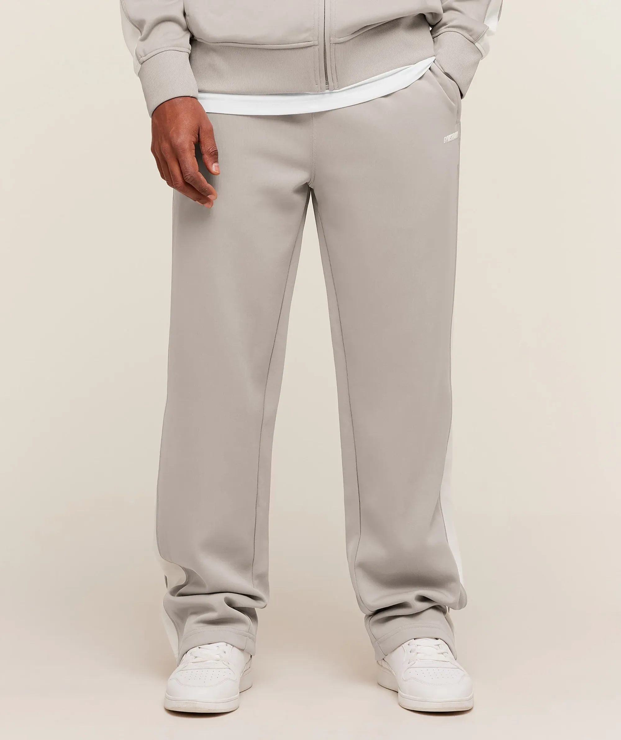  Tricot Track Pants - Mushroom Grey