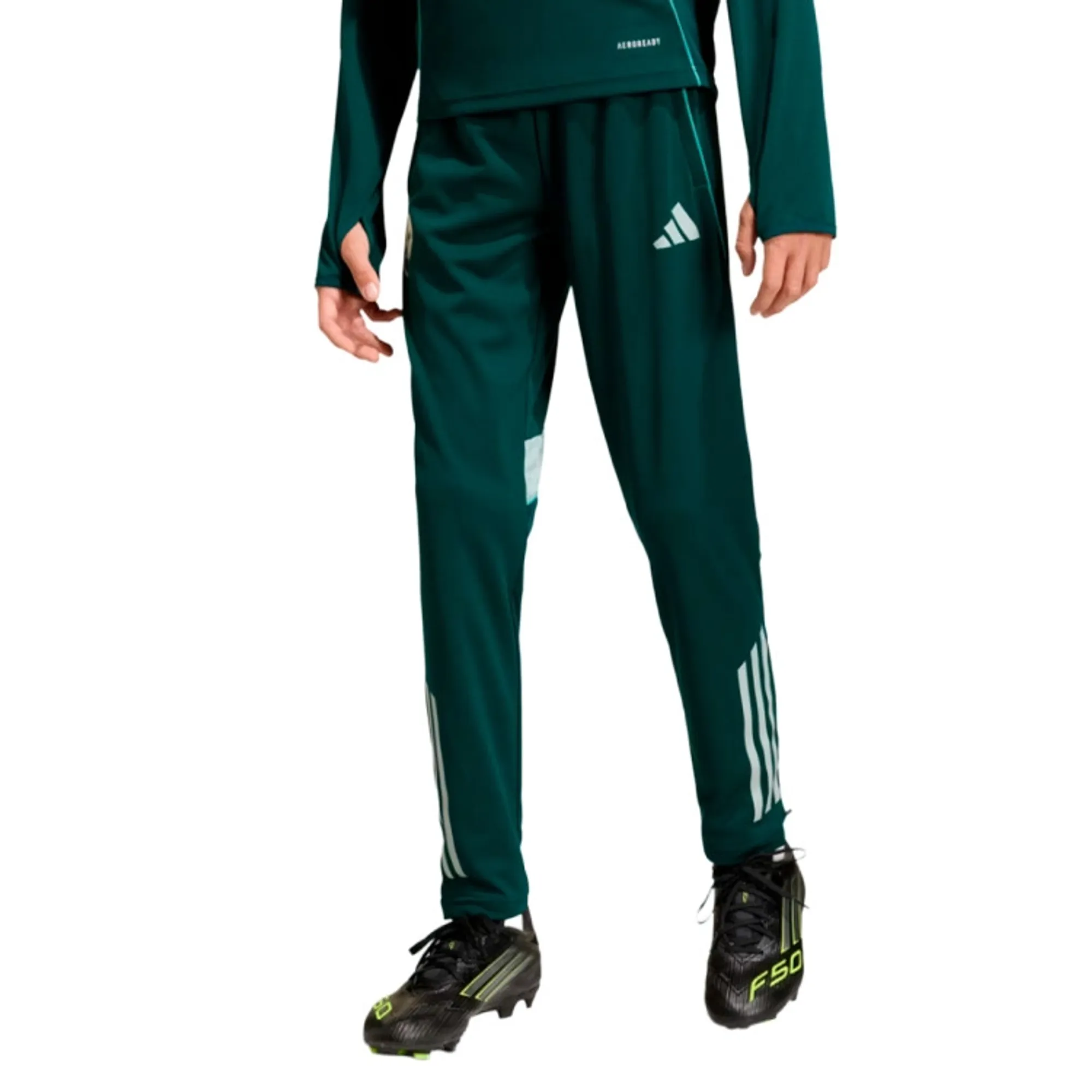 Arsenal adidas Kids 25/26 Training Pants, Green