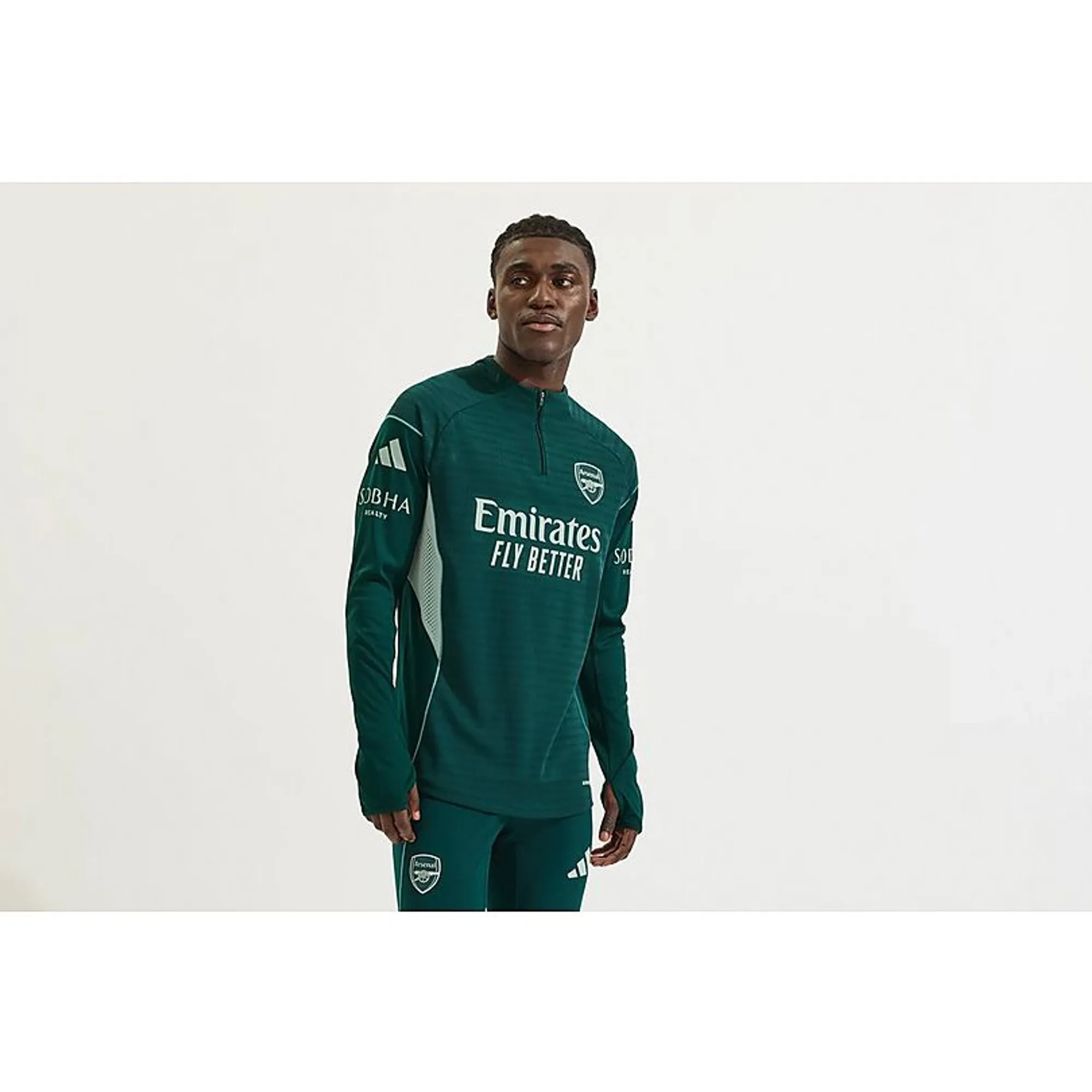 Arsenal adidas 25/26 Pro Training Top, Green