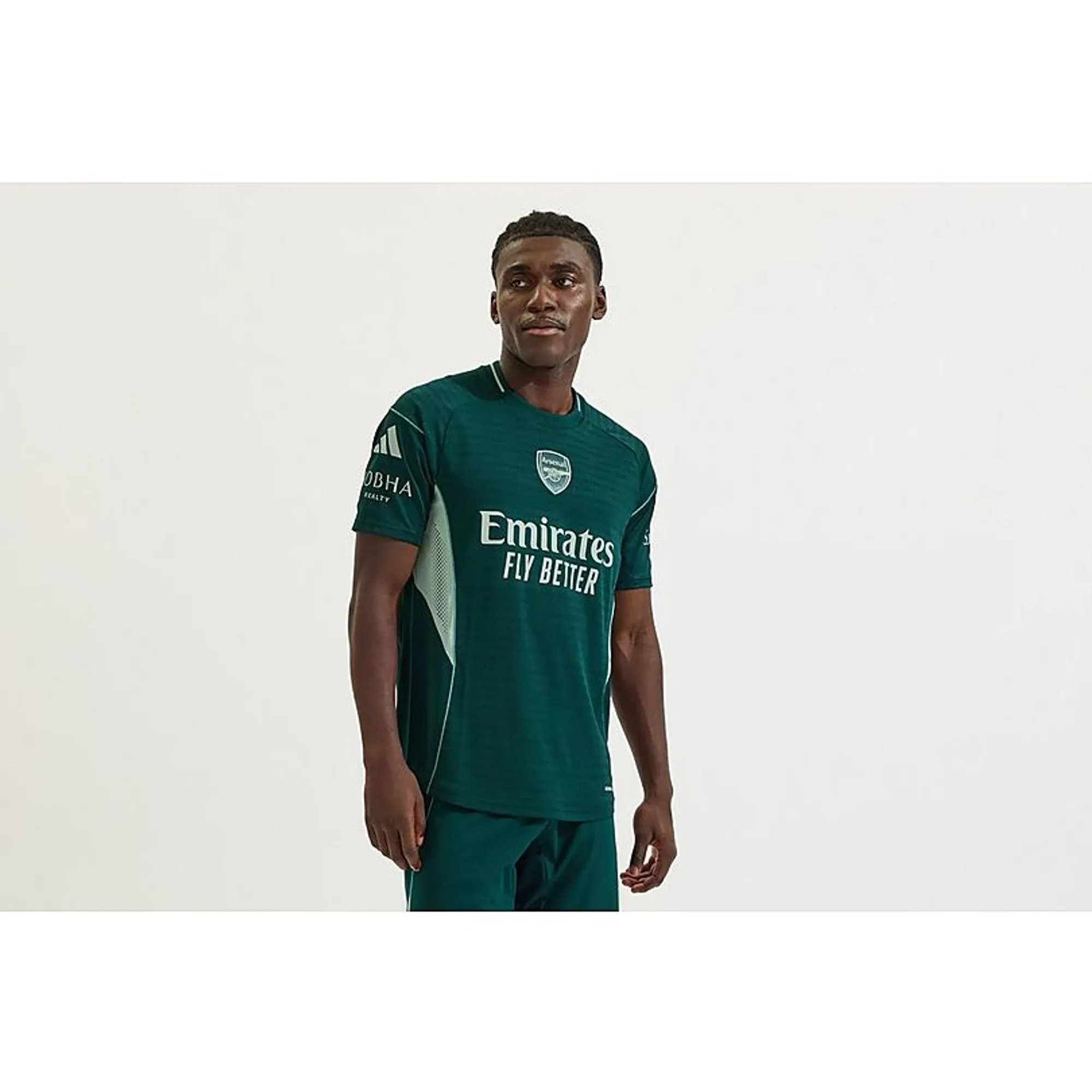 Arsenal adidas 25/26 Pro Training Shirt, Green