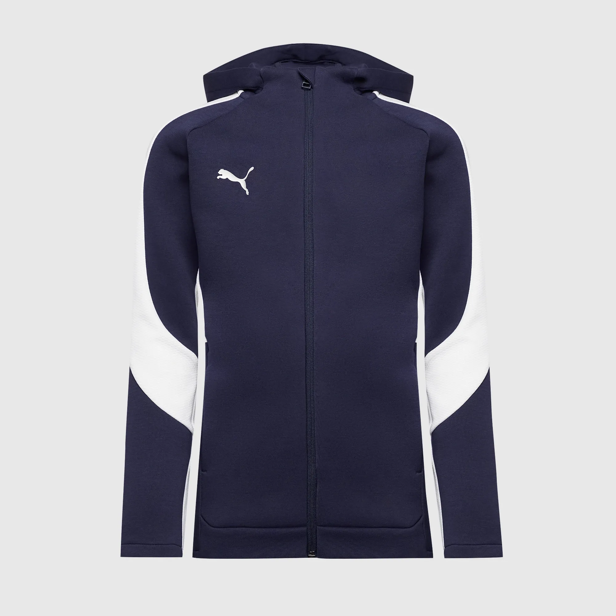 Puma Junior teamEVOSTRIPE 25 Slim Hooded Jacket