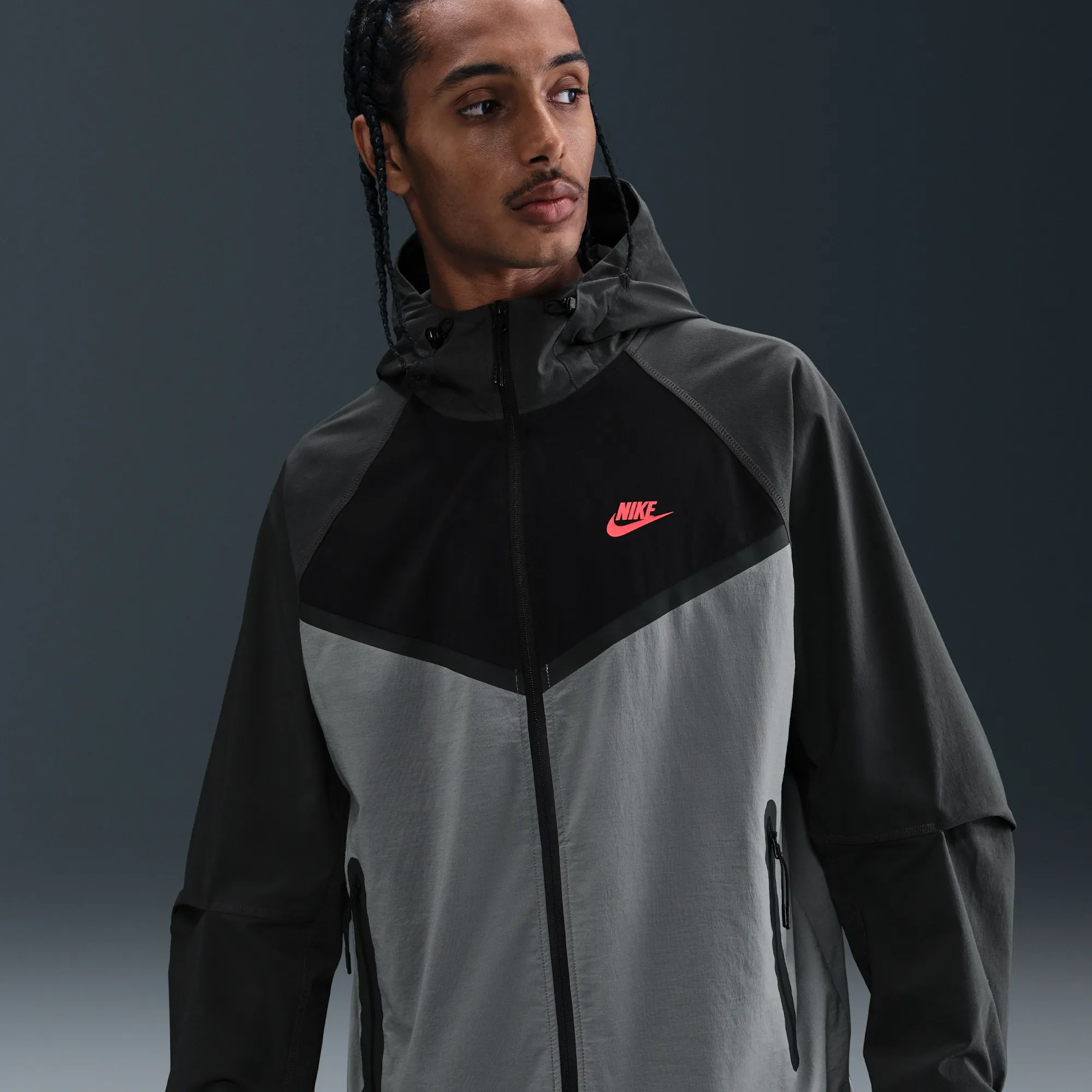 Nike Sportswear Tech Woven Full Zip Windrunner Jacket
