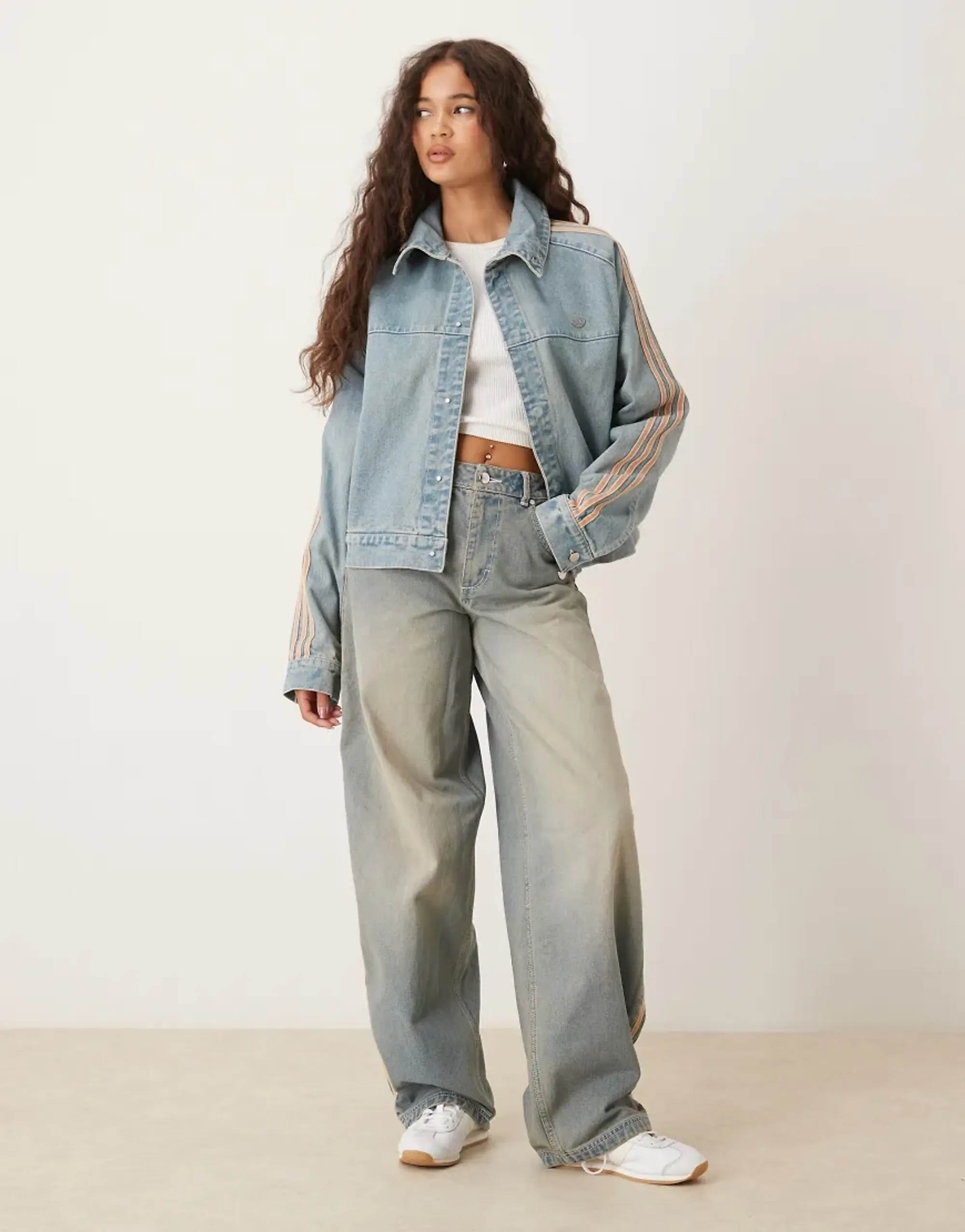 adidas Originals Womens Essentials Denim Trousers