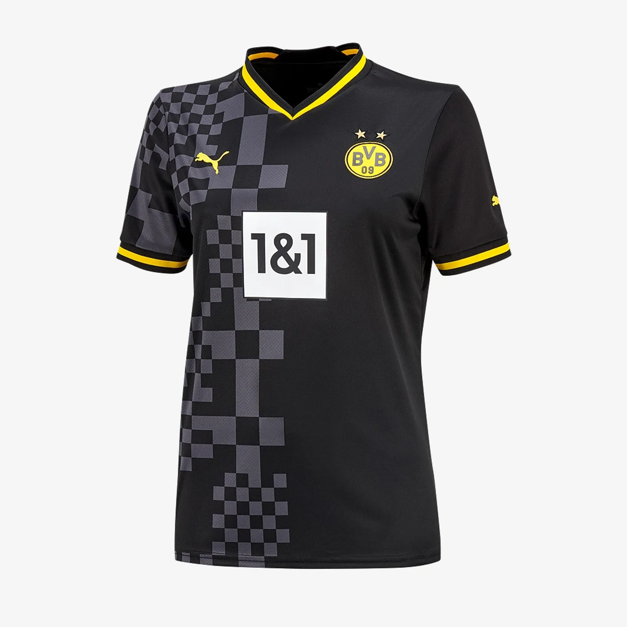 Puma Borussia Dortmund 22 23 Womens Replica Away Shirt Without Sponsor