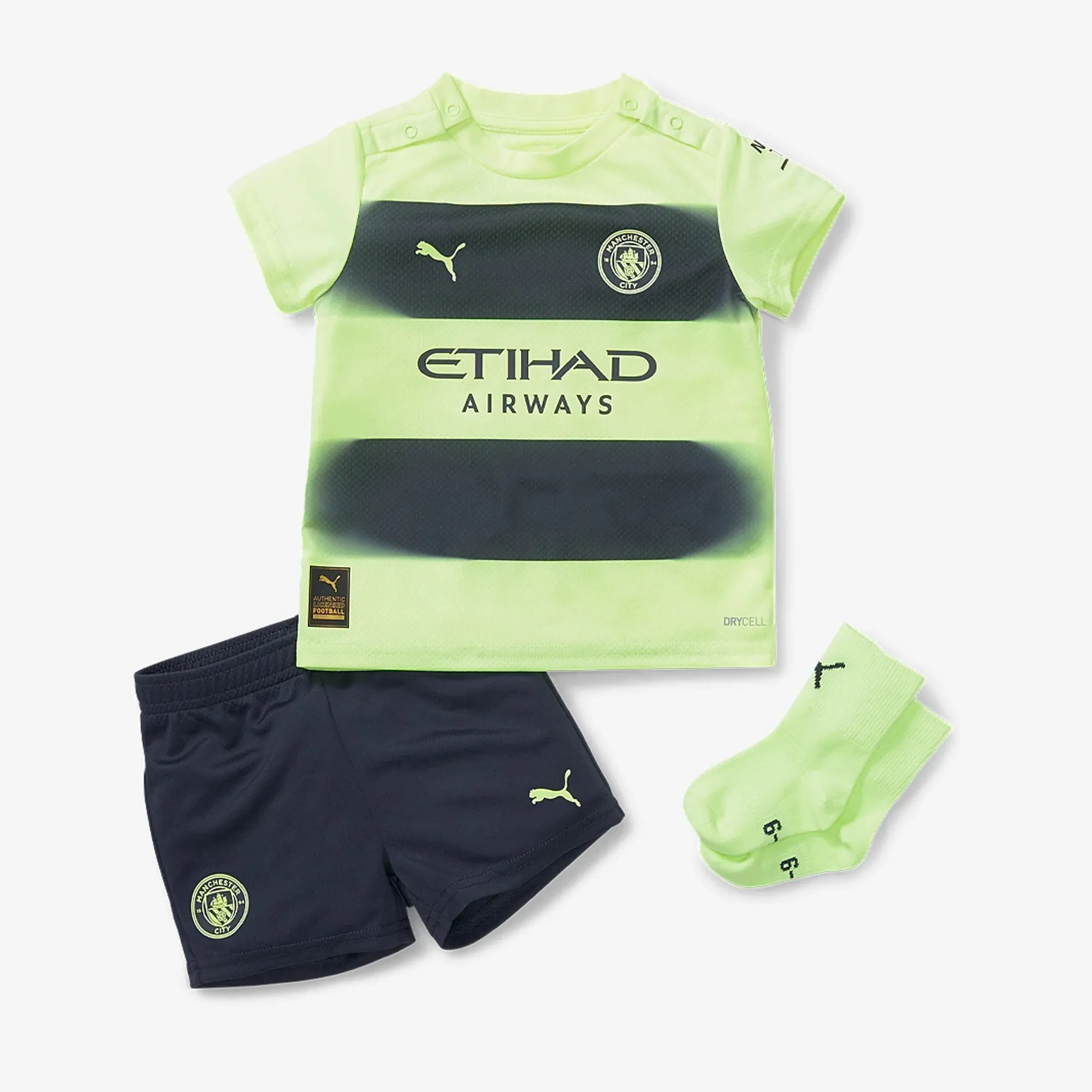 Puma Manchester City 22 23 Infants Third Kit