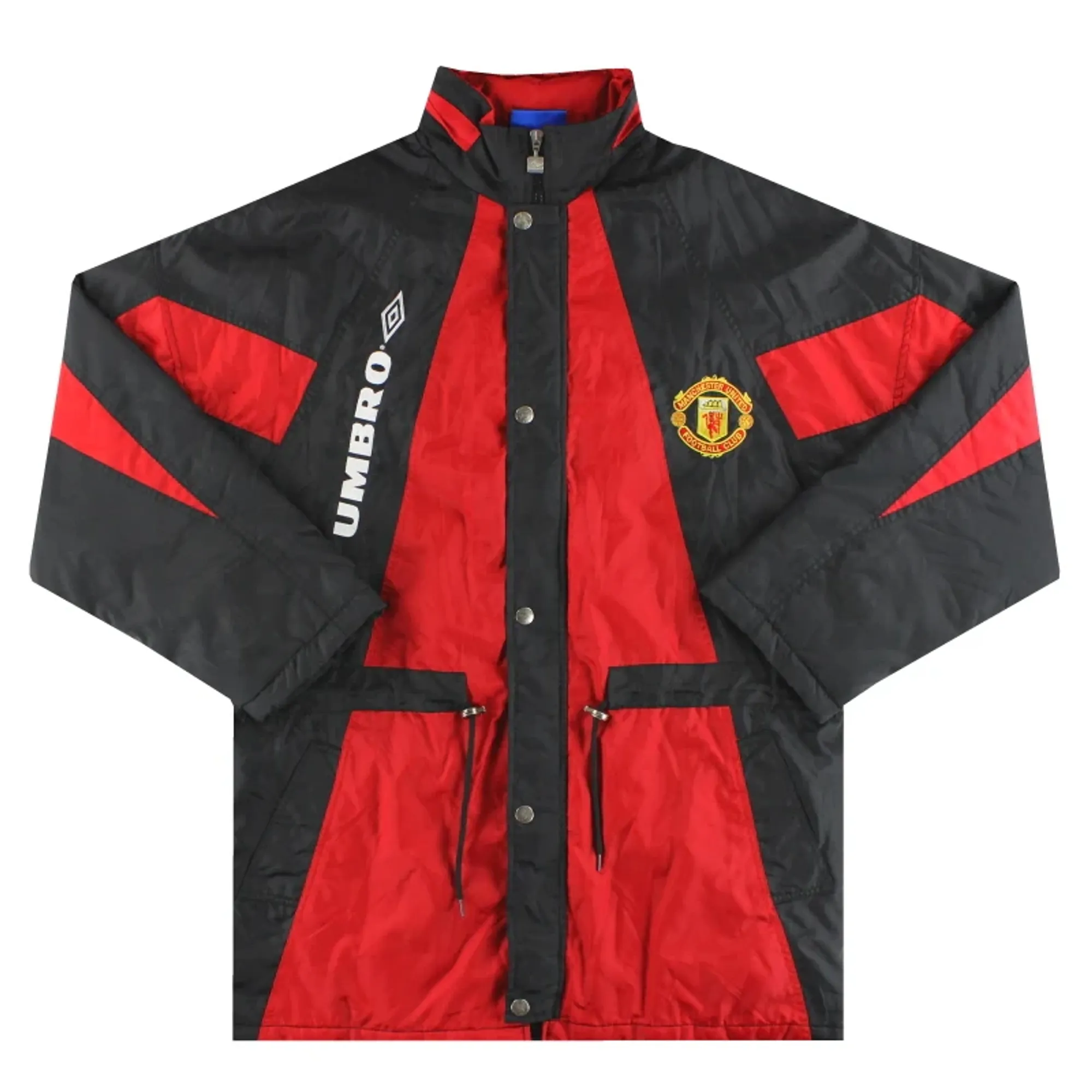 1994-95 Manchester United Umbro Bench Coat L - Manchester United / Excellent 