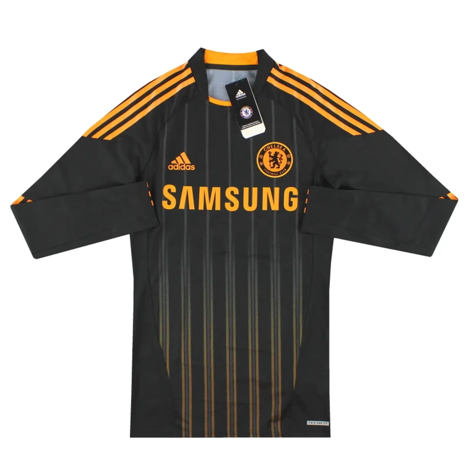 2010-11 Chelsea TechFit Home Shirt L/S *w/tags* M - Chelsea / w/tags 