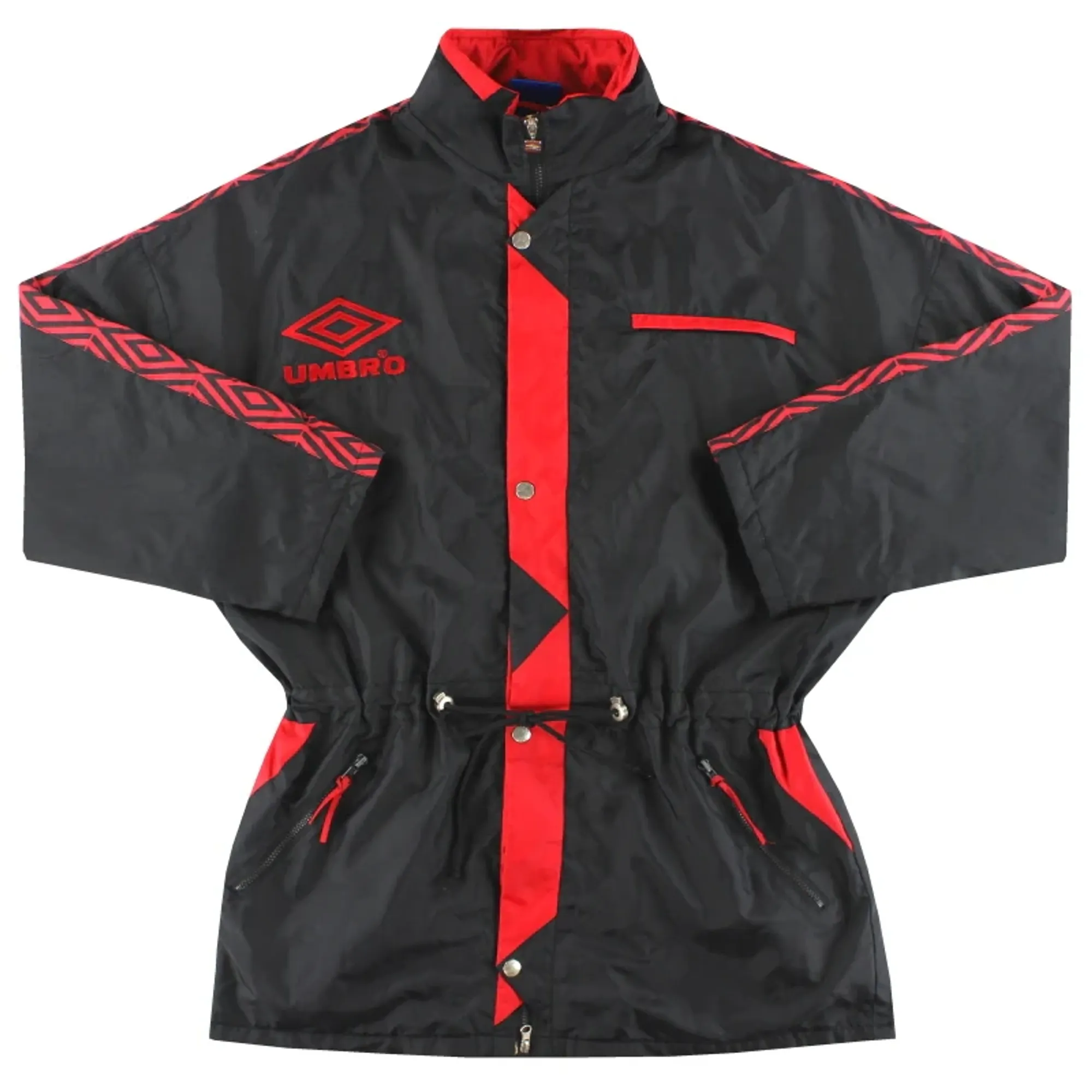 1992-93 Umbro Template Bench Coat XL - Manchester United / Excellent 