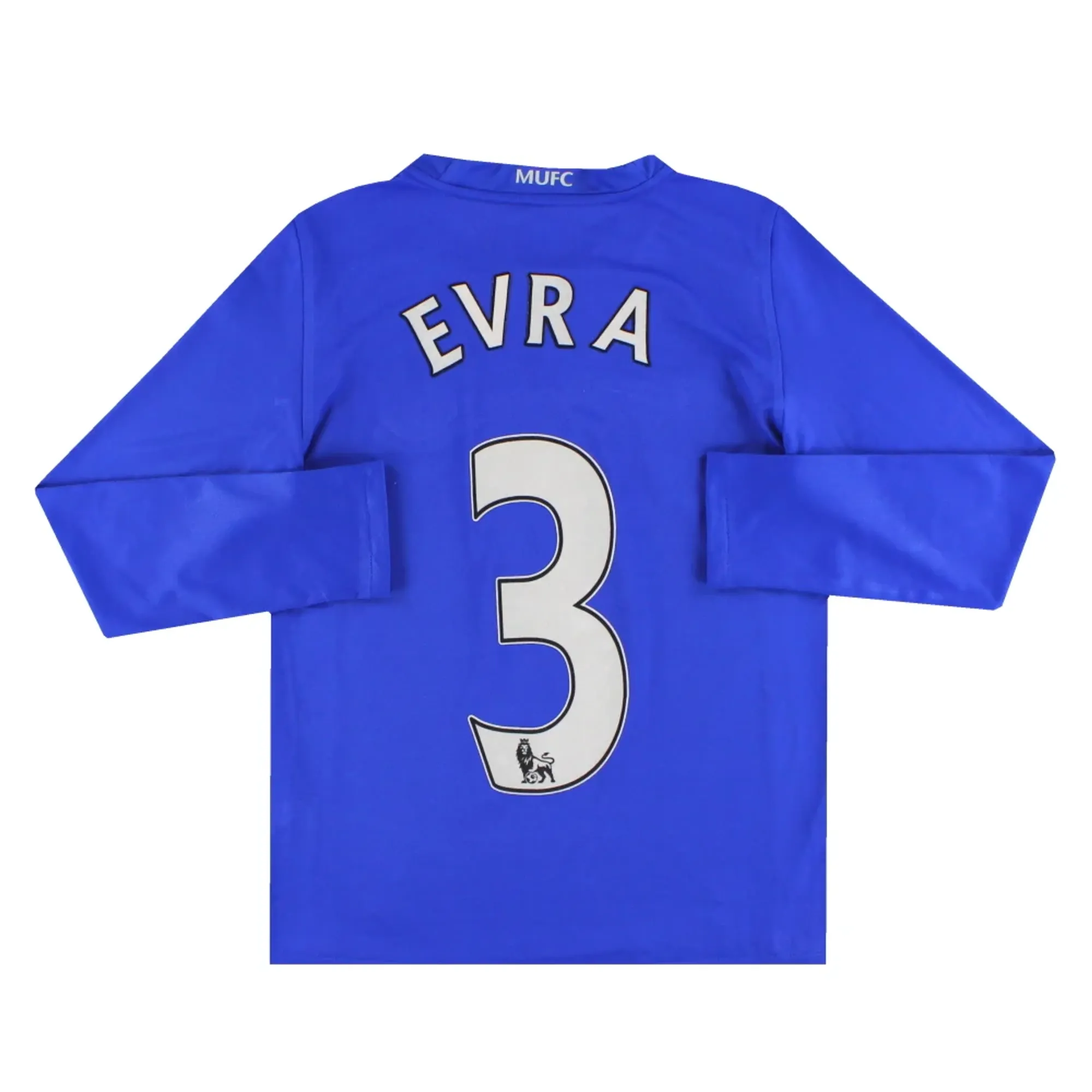 2008-09 Manchester United Nike Third Shirt Evra #3 L/S M.Boys - Manchester United / Very Good