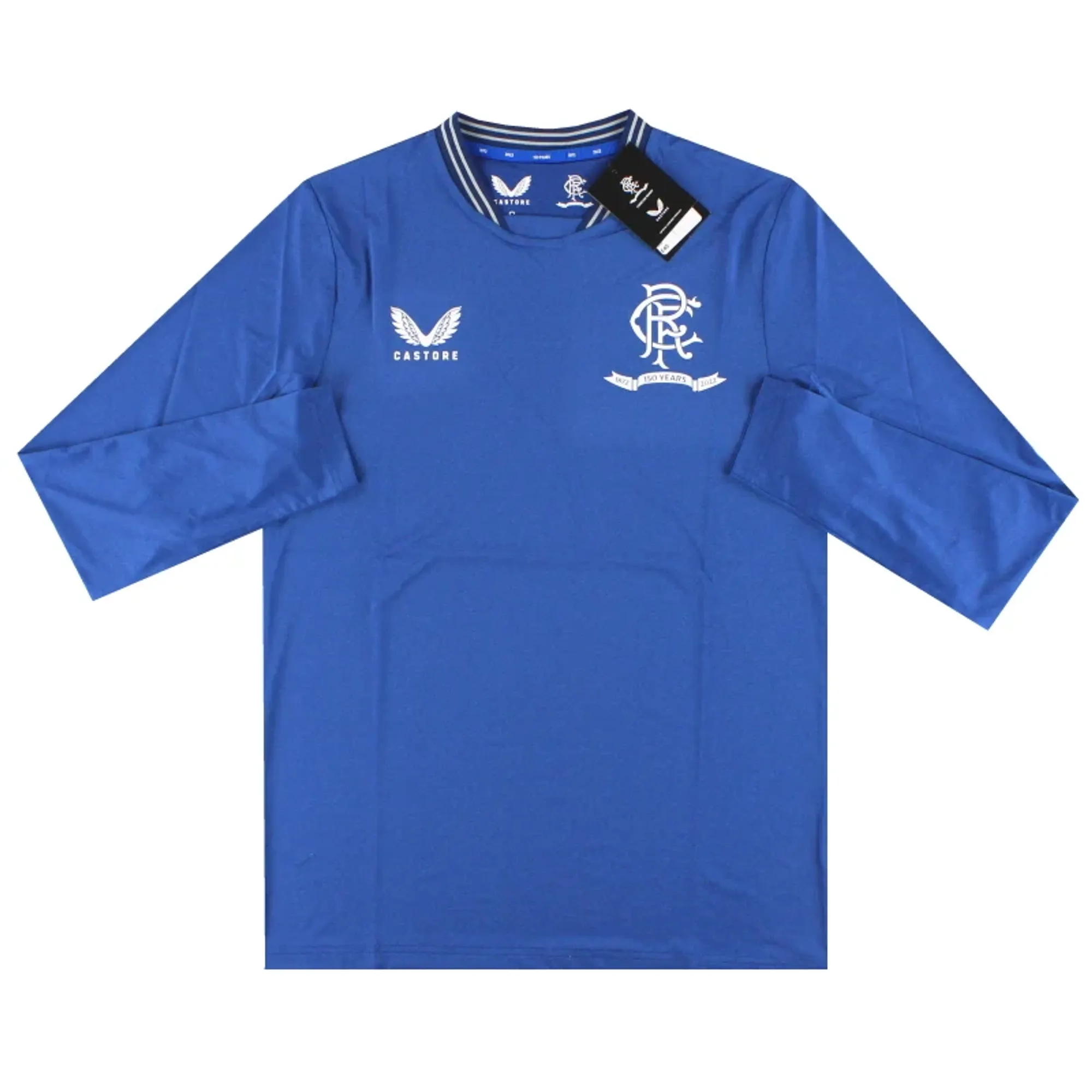 2022-23 Rangers Castore Travel Tee L/S *BNIB* S - Rangers / BNIB 