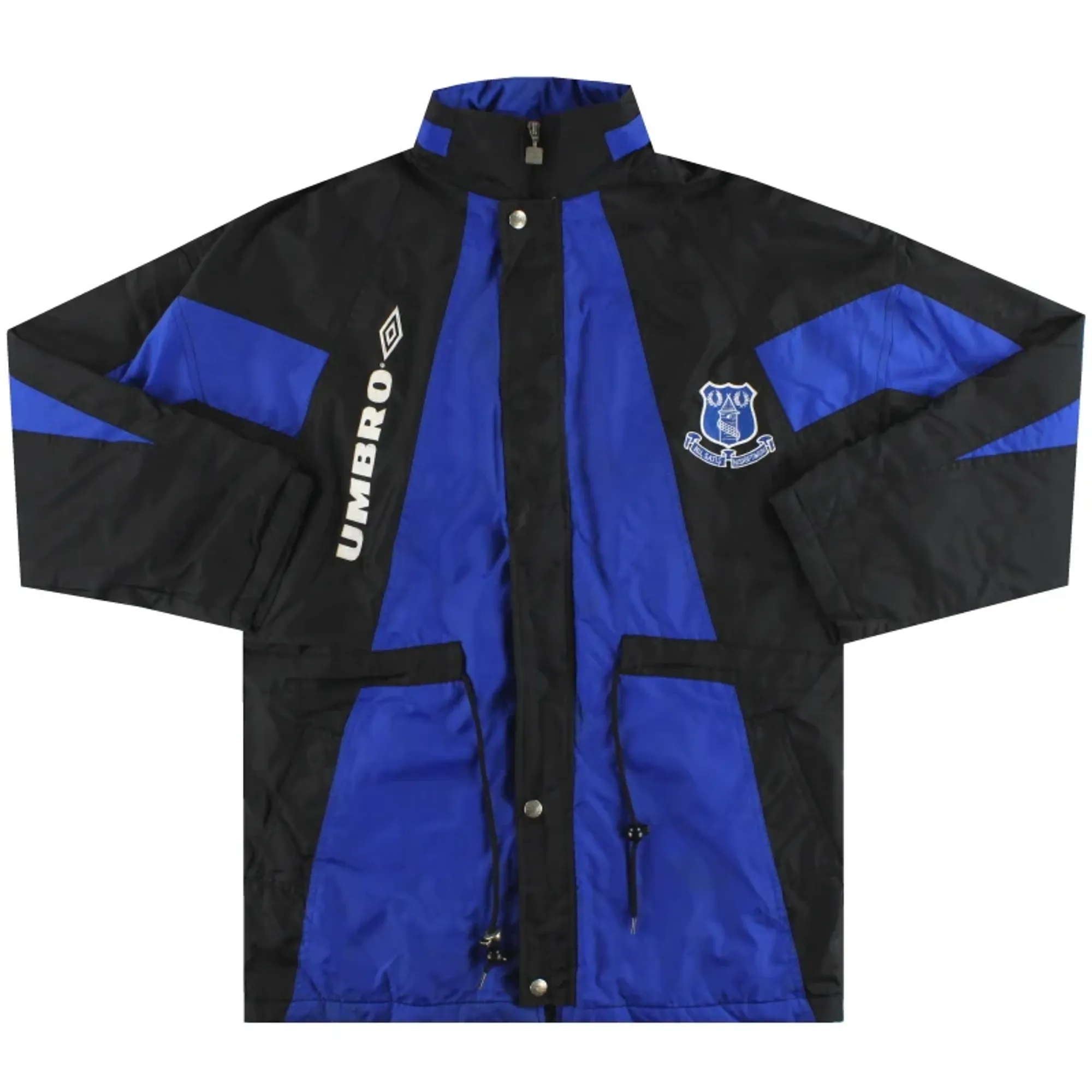 1992-93 Everton Umbro Bench Coat *As New* M - Everton / As New 