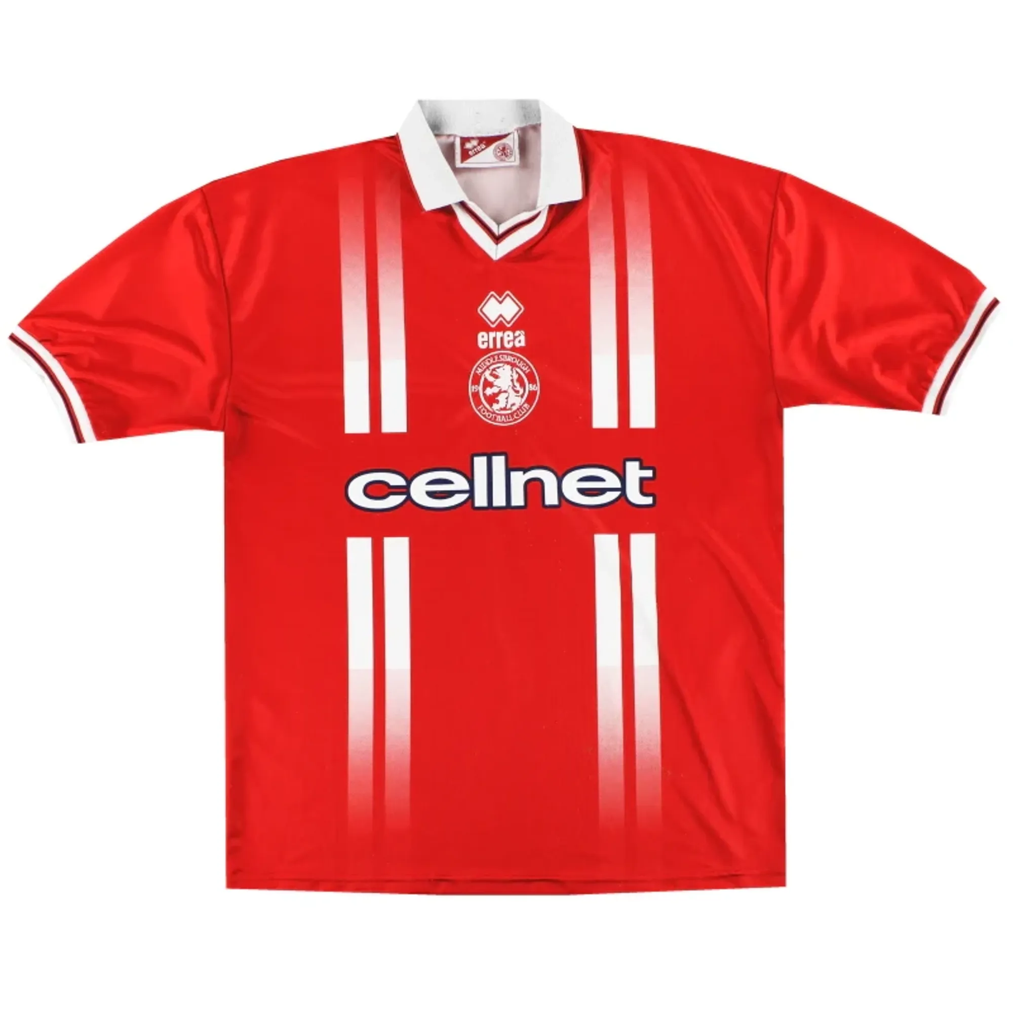 1998-99 Middlesbrough Errea Home Shirt XL - Middlesbrough / Excellent