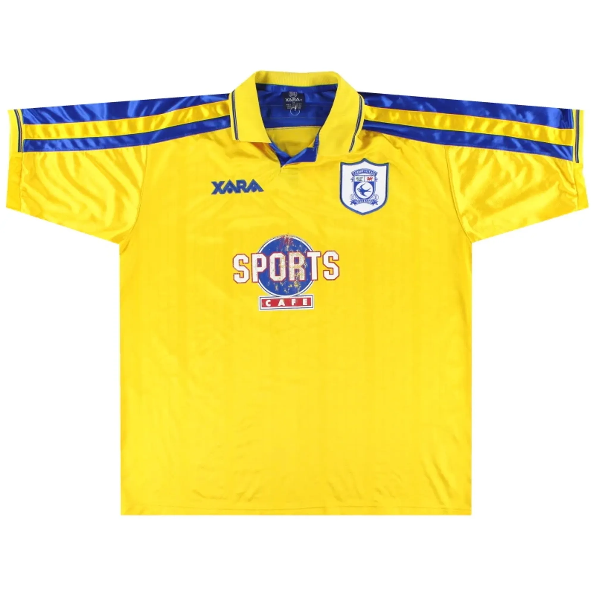 1998-99 Cardiff Xara Away Shirt XL - Cardiff City / Very Good 